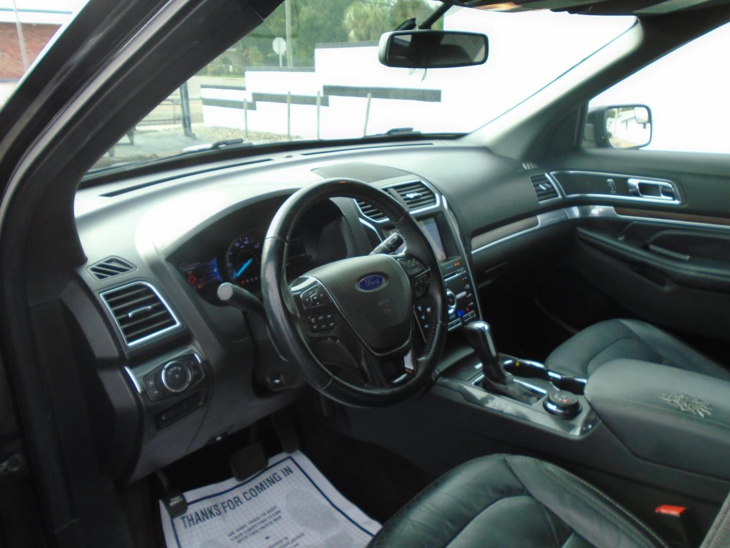 2017 BLACK /Black Ford Explorer Limited 4WD (1FM5K8F84HG) with an 3.5L V6 DOHC 24V engine, 6A transmission, located at 6112 N Florida Avenue, Tampa, FL, 33604, (888) 521-5131, 27.954929, -82.459534 - 499 DOWN PLUS TAX & TAG. - Photo#10