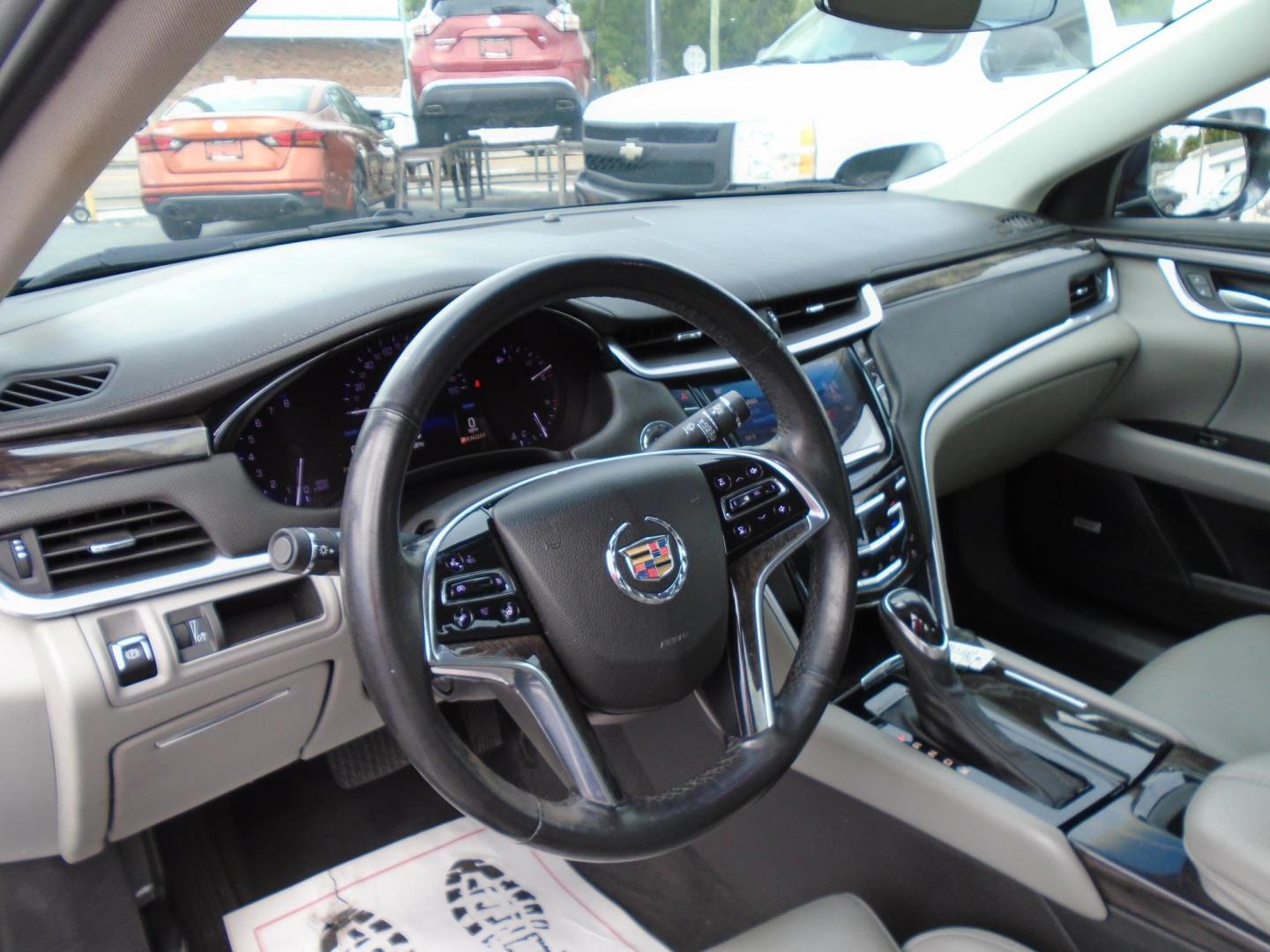 2014 BLUE /Beige Cadillac XTS Luxury FWD (2G61M5S39E9) with an 3.6L V6 DOHC 24V engine, 6-Speed Automatic transmission, located at 6112 N Florida Avenue, Tampa, FL, 33604, (888) 521-5131, 27.954929, -82.459534 - 499 DOWN PLUS TAX & TAG. - Photo#10