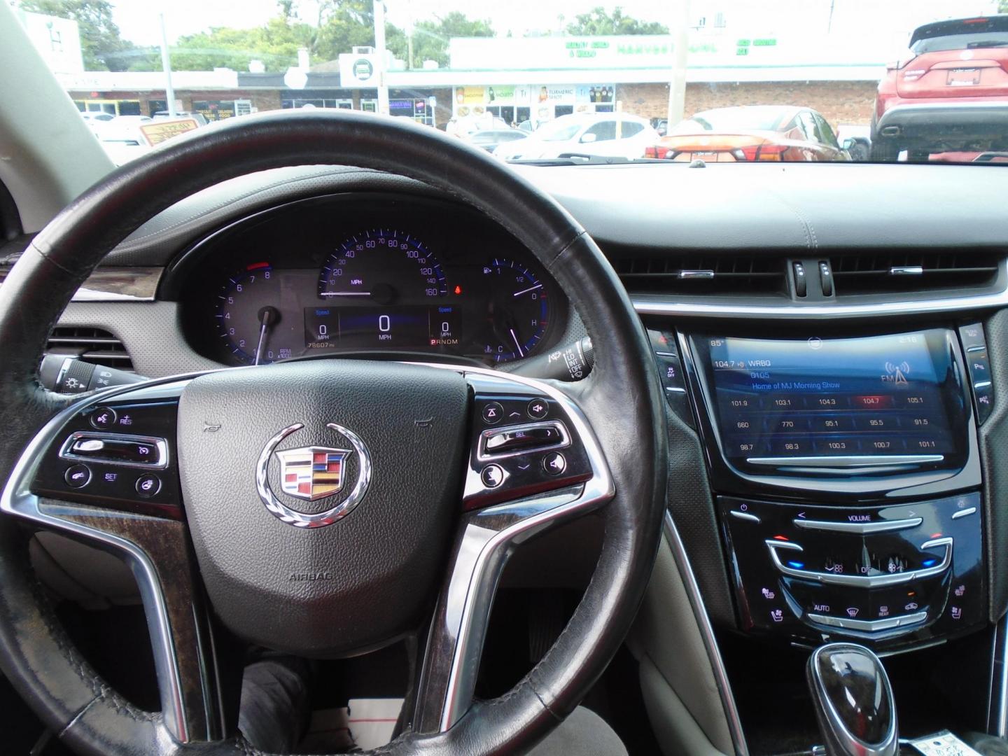 2014 BLUE /Beige Cadillac XTS Luxury FWD (2G61M5S39E9) with an 3.6L V6 DOHC 24V engine, 6-Speed Automatic transmission, located at 6112 N Florida Avenue, Tampa, FL, 33604, (888) 521-5131, 27.954929, -82.459534 - 499 DOWN PLUS TAX & TAG. - Photo#13