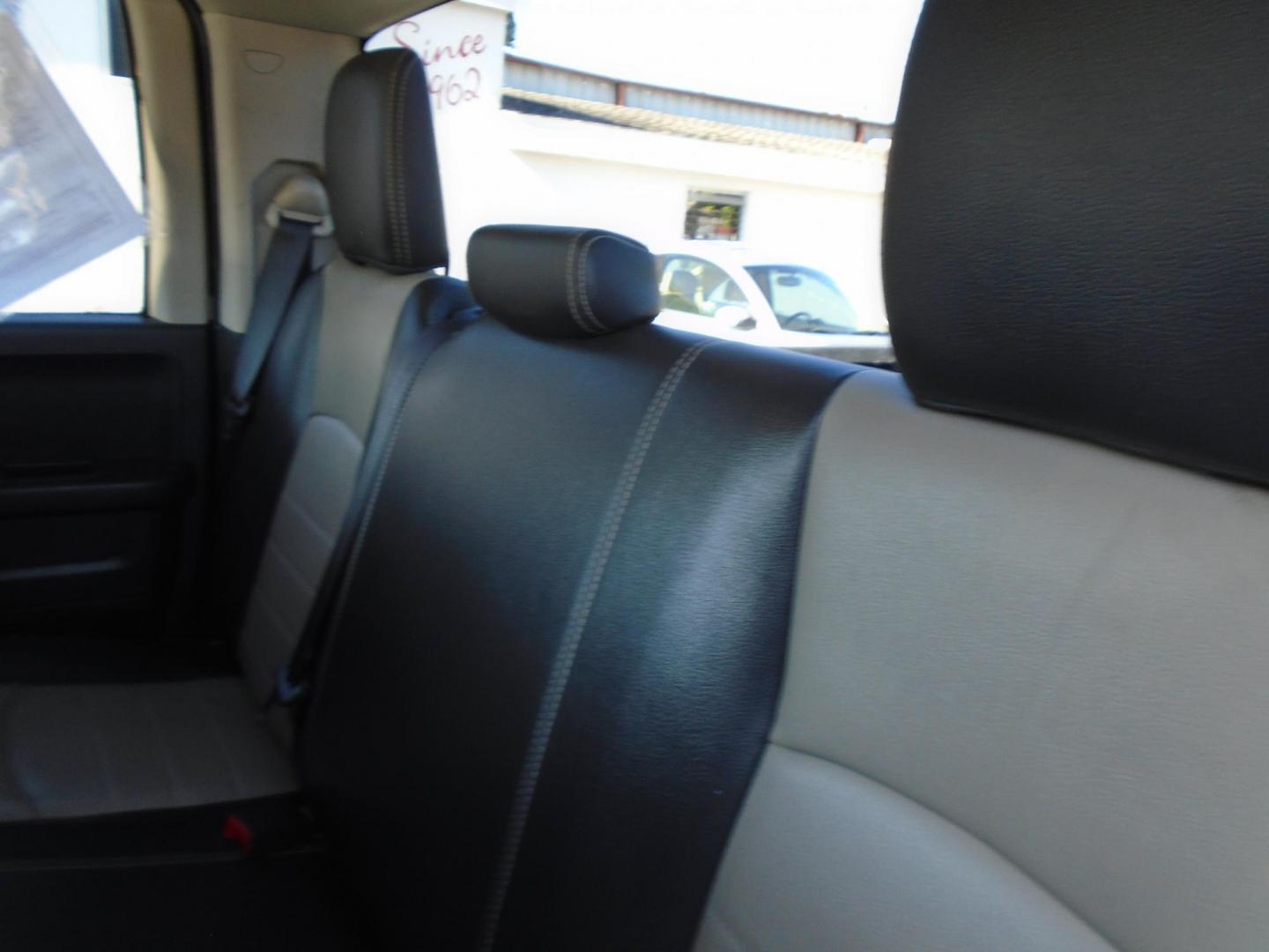 2012 BLACK /Grey Dodge Ram 1500 ST Quad Cab 2WD (1C6RD6FK0CS) with an 3.7L V6 SOHC 12V engine, 6-Speed Automatic transmission, located at 6112 N Florida Avenue, Tampa, FL, 33604, (888) 521-5131, 27.954929, -82.459534 - 499 DOWN PLUS TAX &TAG - Photo#12