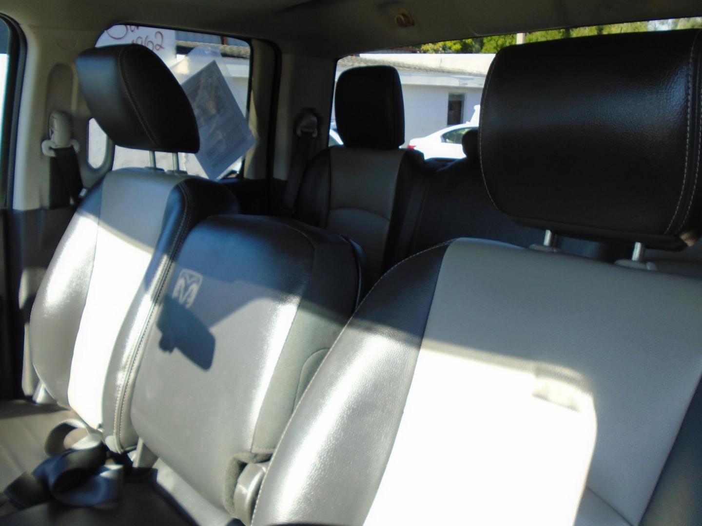 2012 BLACK /Grey Dodge Ram 1500 ST Quad Cab 2WD (1C6RD6FK0CS) with an 3.7L V6 SOHC 12V engine, 6-Speed Automatic transmission, located at 6112 N Florida Avenue, Tampa, FL, 33604, (888) 521-5131, 27.954929, -82.459534 - 499 DOWN PLUS TAX &TAG - Photo#11