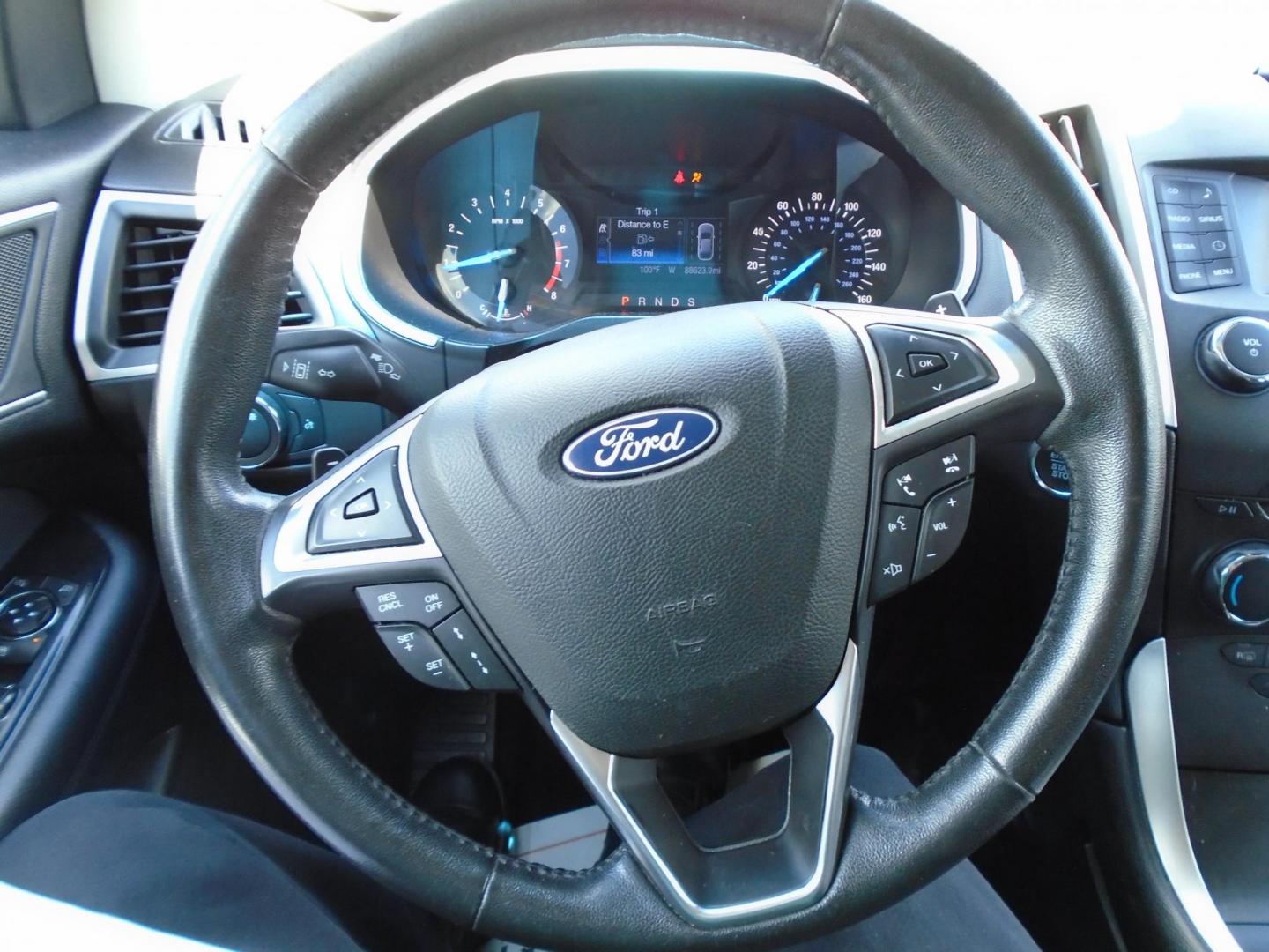 2018 BLACK /Grey Ford Edge SEL FWD (2FMPK3J94JB) with an 2.0L L4 DOHC 16V engine, 6A transmission, located at 6112 N Florida Avenue, Tampa, FL, 33604, (888) 521-5131, 27.954929, -82.459534 - 499 DOWN PLUS TAX & TAG - Photo#9