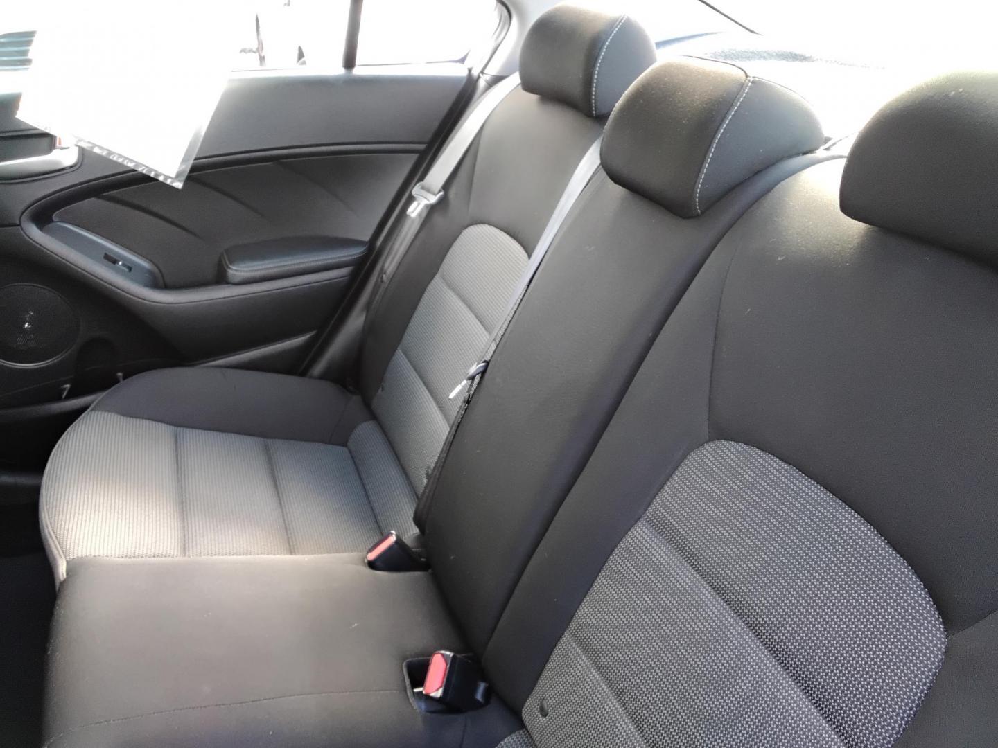 2017 White /Black Kia Forte LX 6M (3KPFK4A7XHE) with an 2.0L L4 DOHC 16V engine, 6M transmission, located at 6112 N Florida Avenue, Tampa, FL, 33604, (888) 521-5131, 27.954929, -82.459534 - 499 DOWN PLUS TAX & TAG. - Photo#13