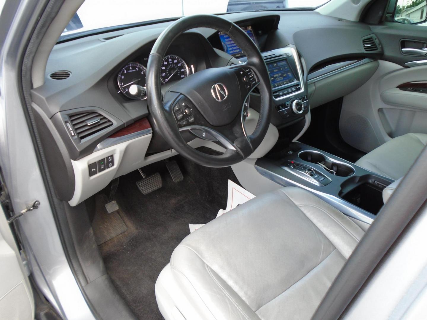 2016 SILVER /Beige Acura MDX 9-Spd AT Advance Package (5FRYD3H97GB) with an 3.5L V6 SOHC 24V engine, 9-Speed Automatic transmission, located at 6112 N Florida Avenue, Tampa, FL, 33604, (888) 521-5131, 27.954929, -82.459534 - 499 DOWN PLUS TAX & TAG - Photo#8
