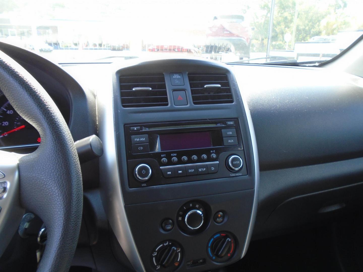 2018 BLACK /GREY Nissan Versa 1.6 SL Sedan (3N1CN7APXJL) with an 1.6L L4 DOHC 16V engine, CVT transmission, located at 6112 N Florida Avenue, Tampa, FL, 33604, (888) 521-5131, 27.954929, -82.459534 - 499 DOWN PLUS TAX & TAG. - Photo#11