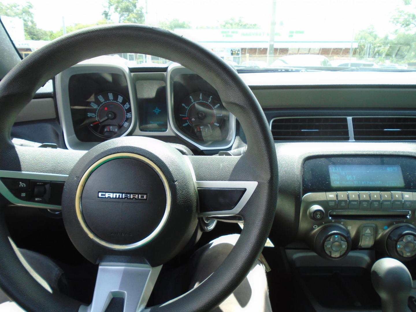 2011 BLACK /Grey Chevrolet Camaro LS Coupe (2G1FA1ED9B9) with an 3.6L V6 DOHC 24V engine, 6-Speed Automatic transmission, located at 6112 N Florida Avenue, Tampa, FL, 33604, (888) 521-5131, 27.954929, -82.459534 - 499 DOWN PLUS TAX & TAG. - Photo#9