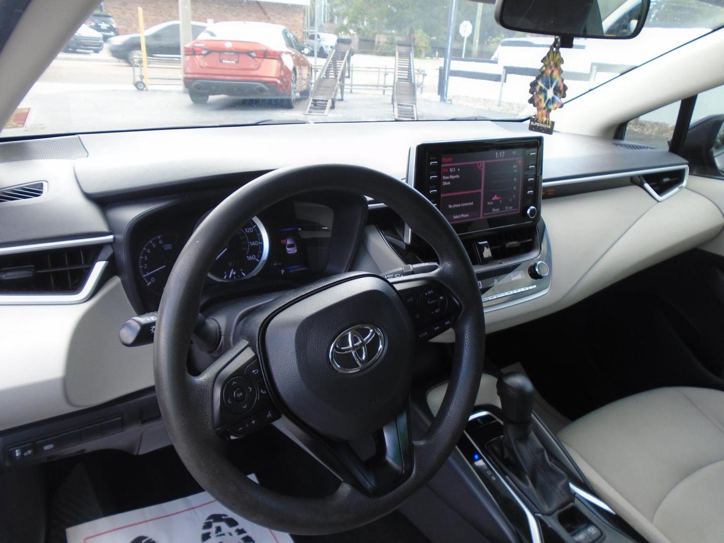 2020 Blue /Grey Toyota Corolla LE (JTDEPRAE8LJ) with an 1.8L L4 DOHC 16V engine, CVT transmission, located at 6112 N Florida Avenue, Tampa, FL, 33604, (888) 521-5131, 27.954929, -82.459534 - 499$ DOWN PLUS TAX & TAG. - Photo#10