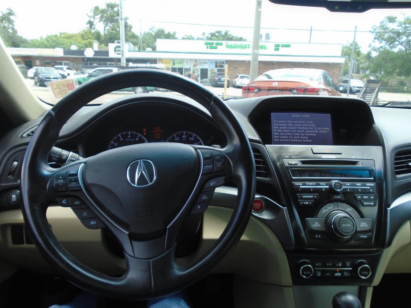 2013 BLACK /Beige Acura ILX 5-Spd AT w/ Technology Package (19VDE1F74DE) with an 2.0L L4 16V DOHC engine, 5-Speed Automatic transmission, located at 6112 N Florida Avenue, Tampa, FL, 33604, (888) 521-5131, 27.954929, -82.459534 - 499$ DOWN PLUS TAX & TAG. - Photo#9