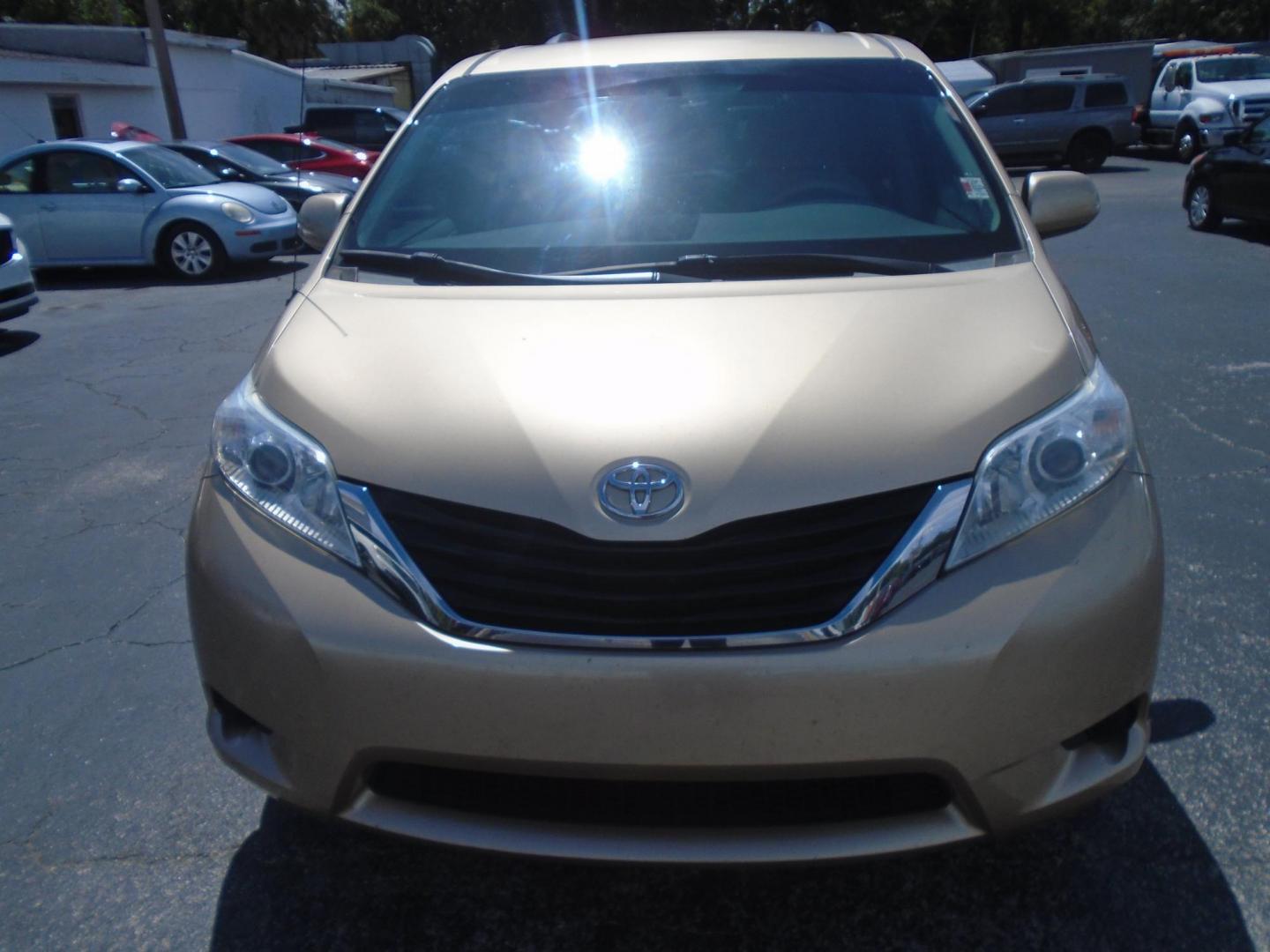 2011 TAN /Beige Toyota Sienna Base (5TDKA3DC4BS) with an 2.7L L4 DOHC 16V engine, 5-Speed Automatic transmission, located at 6112 N Florida Avenue, Tampa, FL, 33604, (888) 521-5131, 27.954929, -82.459534 - 499$ DOWN PLUS TAX & TAG. - Photo#4