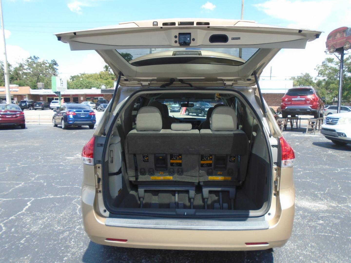 2011 TAN /Beige Toyota Sienna Base (5TDKA3DC4BS) with an 2.7L L4 DOHC 16V engine, 5-Speed Automatic transmission, located at 6112 N Florida Avenue, Tampa, FL, 33604, (888) 521-5131, 27.954929, -82.459534 - 499$ DOWN PLUS TAX & TAG. - Photo#11