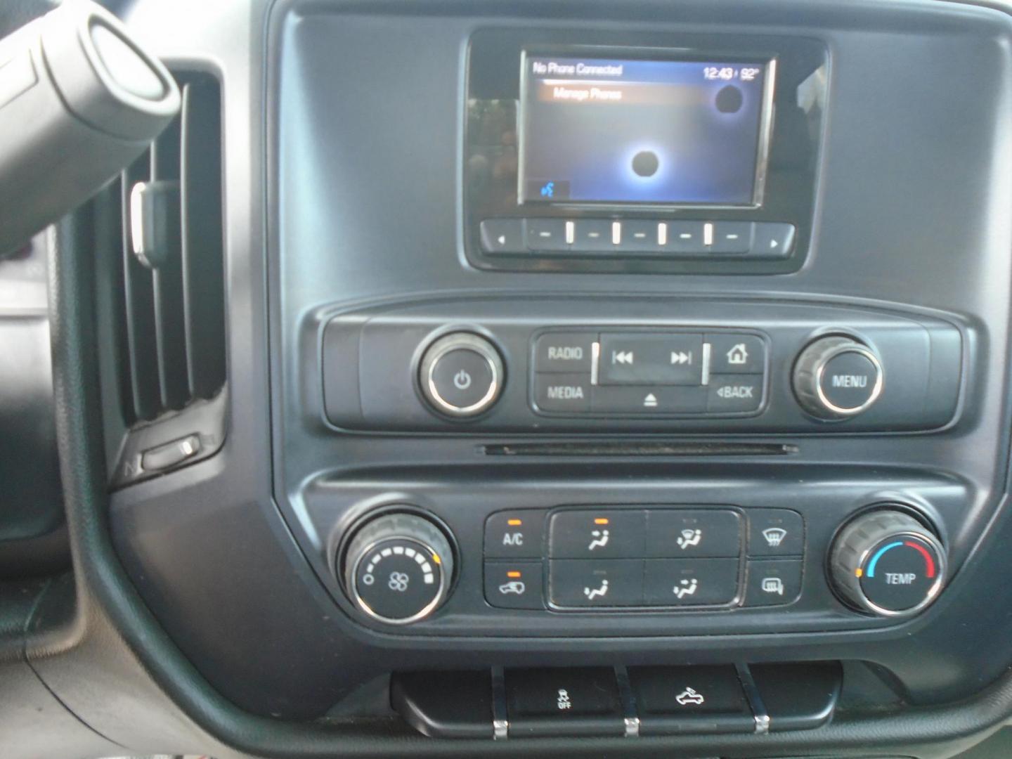 2014 BLACK /Beige Chevrolet Silverado 1500 Work Truck 1WT Double Cab 2WD (1GCRCPEH2EZ) with an 4.3L V6 OHV 12V engine, 6-Speed Automatic transmission, located at 6112 N Florida Avenue, Tampa, FL, 33604, (888) 521-5131, 27.954929, -82.459534 - 499$ DOWN PLUS TAX & TAG. - Photo#11