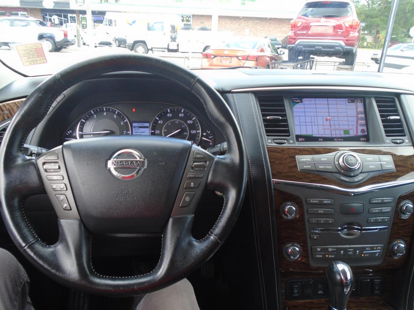 2019 White /BLACK Nissan Armada SL 2WD (JN8AY2ND6KX) with an 5.6L V8 DOHC 32V engine, 7A transmission, located at 6112 N Florida Avenue, Tampa, FL, 33604, (888) 521-5131, 27.954929, -82.459534 - 499$ DOWN PLUS TAX & TAG. - Photo#8