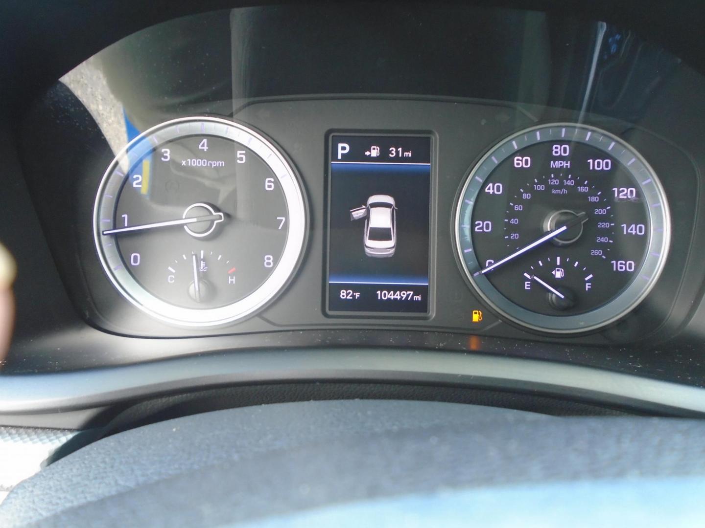 2019 Blue /Beige Hyundai Sonata Sport (5NPE34AF2KH) with an 2.4L L4 DOHC 16V engine, 6A transmission, located at 6112 N Florida Avenue, Tampa, FL, 33604, (888) 521-5131, 27.954929, -82.459534 - 499$ DOWN PLUS TAX & TAG. - Photo#7