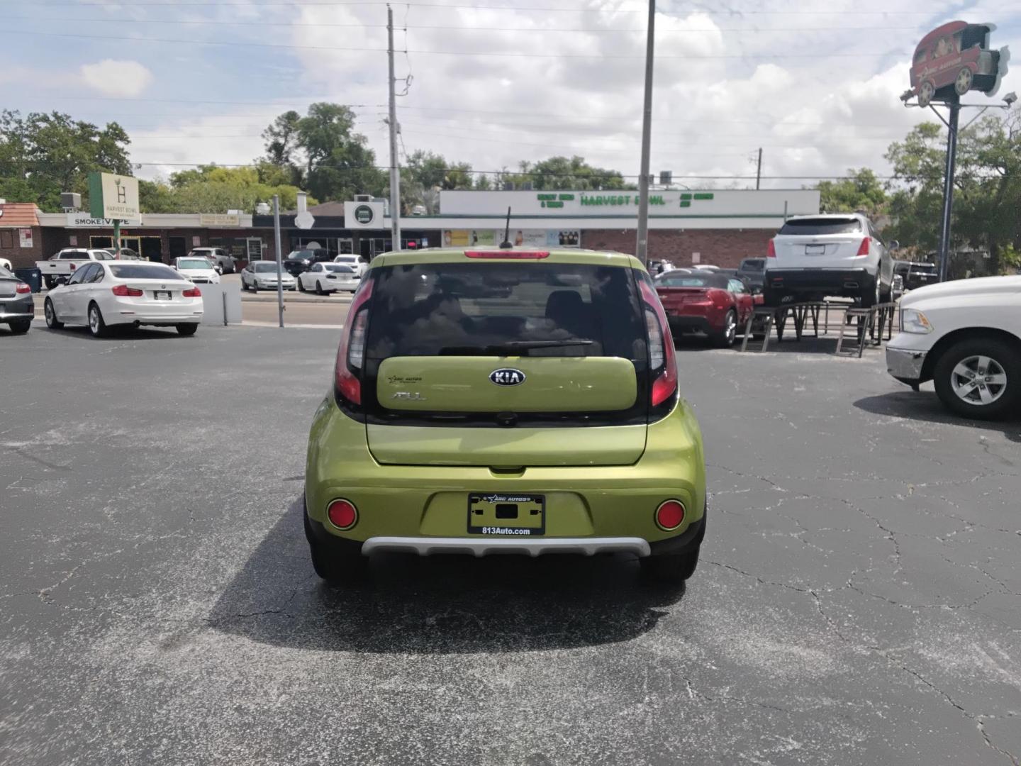 2017 GREEN /Black Kia Soul + (KNDJP3A57H7) with an 2.0L L4 DOHC 16V engine, 6A transmission, located at 5117 SR 674, Wimauma, FL, 33598, (813) 938-5846, 27.712418, -82.322784 - $499 DOWN PLUS TAX & TAG. - Photo#4