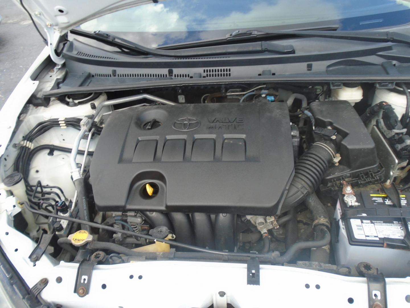 2014 White /Beige Toyota Corolla ECO CVT (5YFBPRHE8EP) with an 1.8L L4 DOHC 16V engine, Continuously Variable Transmission transmission, located at 6112 N Florida Avenue, Tampa, FL, 33604, (888) 521-5131, 27.954929, -82.459534 - 499$ down plus tax & tag. - Photo#15