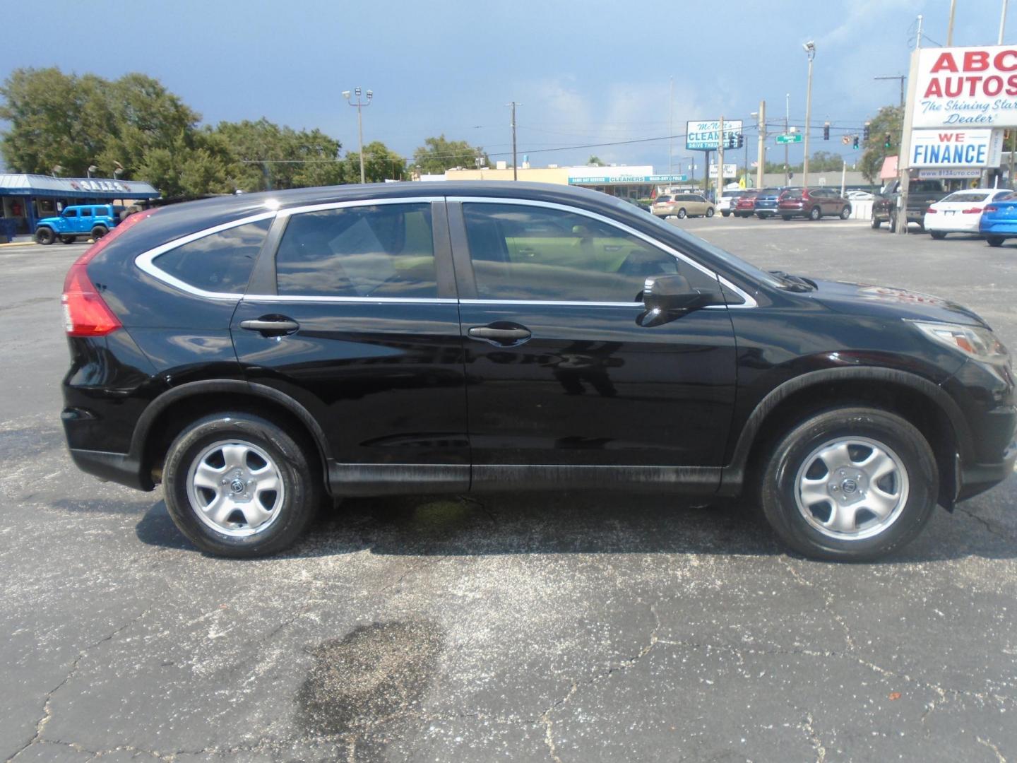 2016 BLACK /GREY Honda CR-V LX AWD (5J6RM4H31GL) with an 2.4L L4 DOHC 16V engine, CVT transmission, located at 6112 N Florida Avenue, Tampa, FL, 33604, (888) 521-5131, 27.954929, -82.459534 - 499$ DOWN PLUS TAX & TAG. - Photo#7