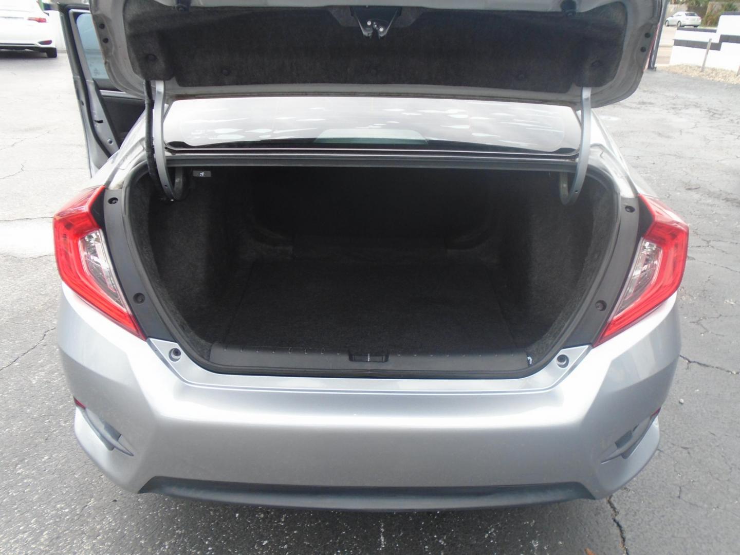 2017 SILVER /Grey Honda Civic LX Sedan CVT (19XFC2F59HE) with an 2.0L L4 DOHC 16V engine, CVT transmission, located at 6112 N Florida Avenue, Tampa, FL, 33604, (888) 521-5131, 27.954929, -82.459534 - 499$ down plus tax & tag. - Photo#7