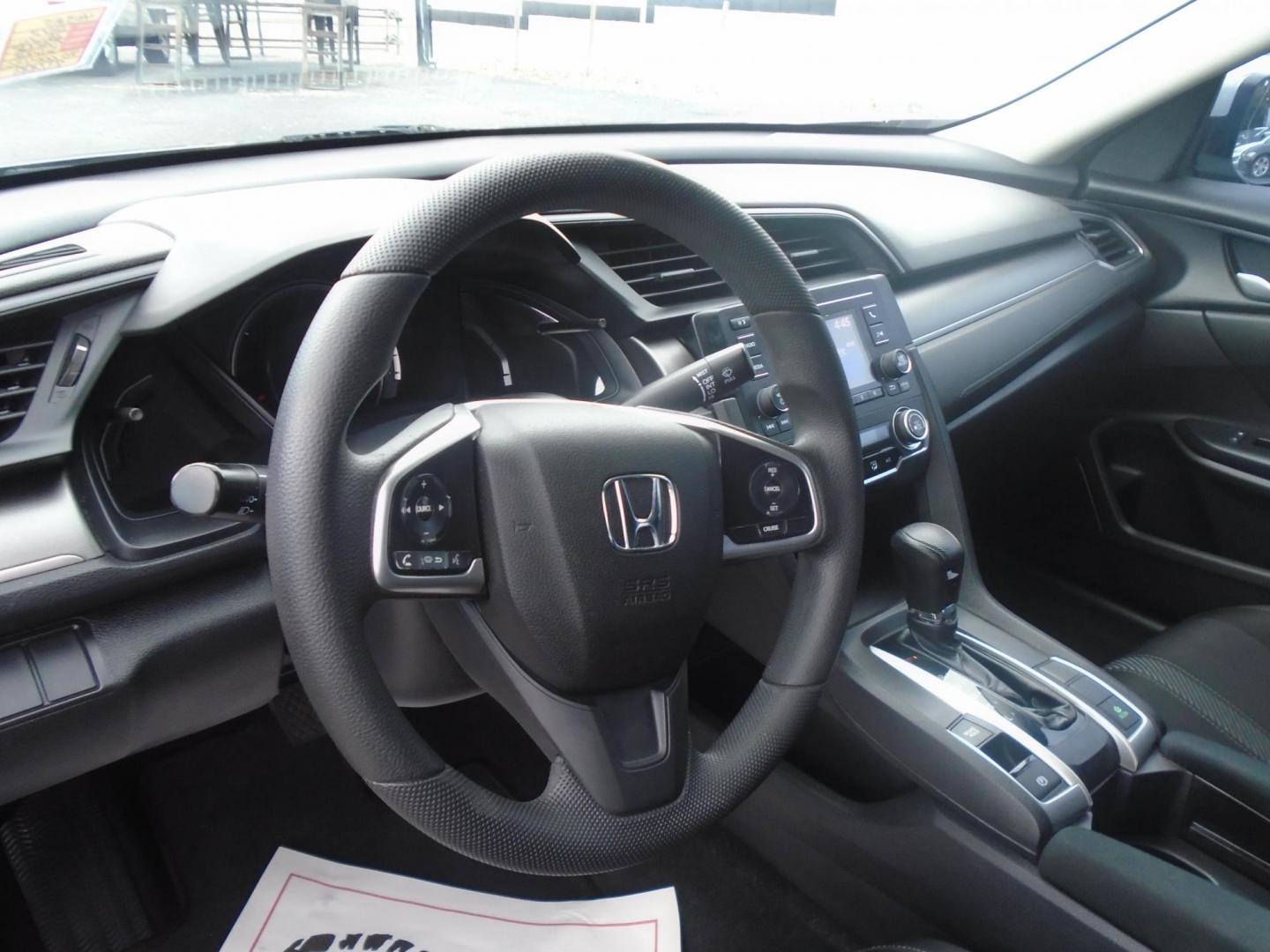 2017 SILVER /Grey Honda Civic LX Sedan CVT (19XFC2F59HE) with an 2.0L L4 DOHC 16V engine, CVT transmission, located at 6112 N Florida Avenue, Tampa, FL, 33604, (888) 521-5131, 27.954929, -82.459534 - 499$ down plus tax & tag. - Photo#9