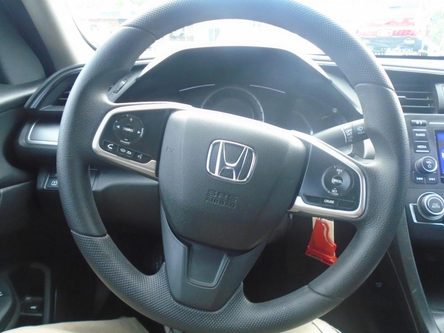 2017 SILVER /Grey Honda Civic LX Sedan CVT (19XFC2F59HE) with an 2.0L L4 DOHC 16V engine, CVT transmission, located at 6112 N Florida Avenue, Tampa, FL, 33604, (888) 521-5131, 27.954929, -82.459534 - 499$ down plus tax & tag. - Photo#8