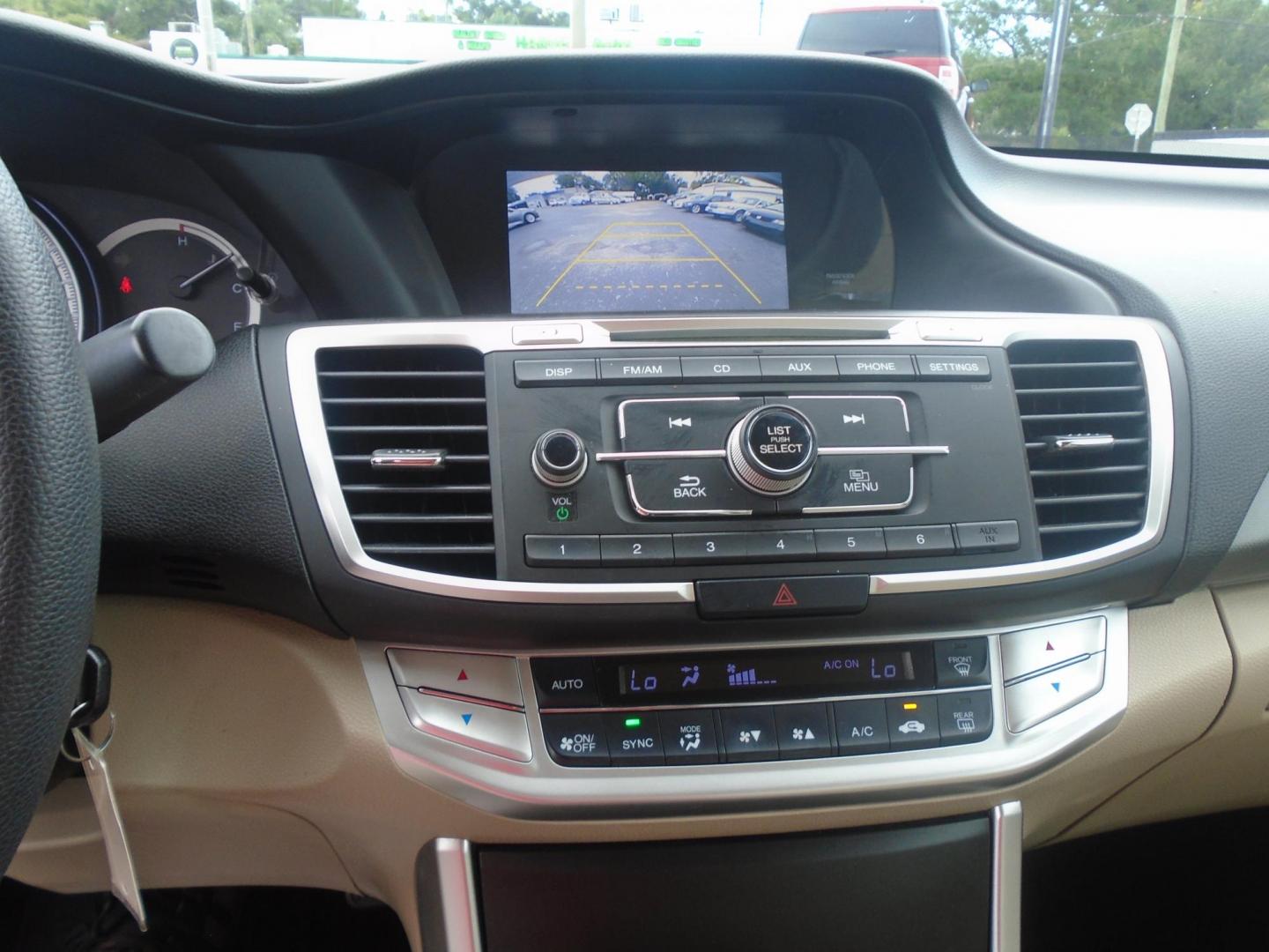 2015 TAN /Beige Honda Accord LX Sedan CVT (1HGCR2F30FA) with an 2.4L L4 DOHC 16V engine, Continuously Variable Transmission transmission, located at 6112 N Florida Avenue, Tampa, FL, 33604, (888) 521-5131, 27.954929, -82.459534 - 499$ down plus tax & tag. - Photo#10