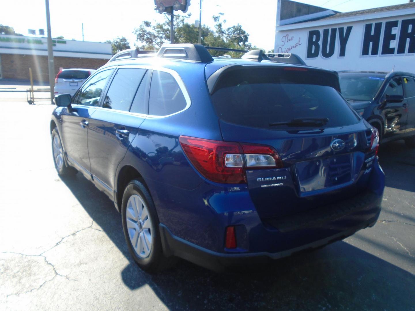 2017 Blue /Beige Subaru Outback 2.5i Premium (4S4BSAFCXH3) with an 2.5L H4 DOHC 16V engine, CVT transmission, located at 6112 N Florida Avenue, Tampa, FL, 33604, (888) 521-5131, 27.954929, -82.459534 - 499$ DOWN PLUS TAX & TAG. - Photo#6