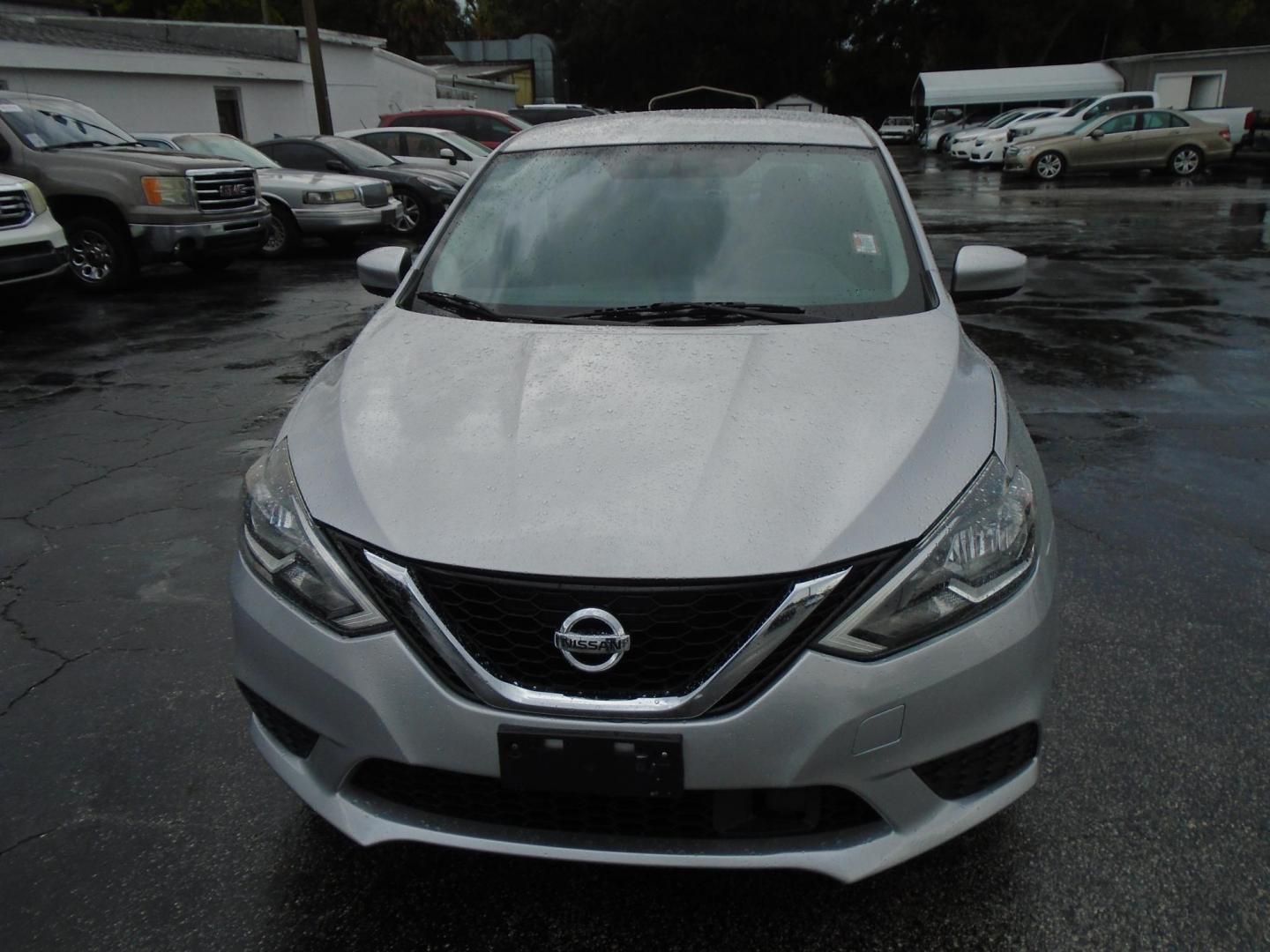 2019 SILVER /Grey Nissan Sentra S CVT (3N1AB7AP1KY) with an 1.8L L4 SFI DOHC 16V engine, CVT transmission, located at 6112 N Florida Avenue, Tampa, FL, 33604, (888) 521-5131, 27.954929, -82.459534 - 499$ DOWN PLUS TAX & TAG. - Photo#1