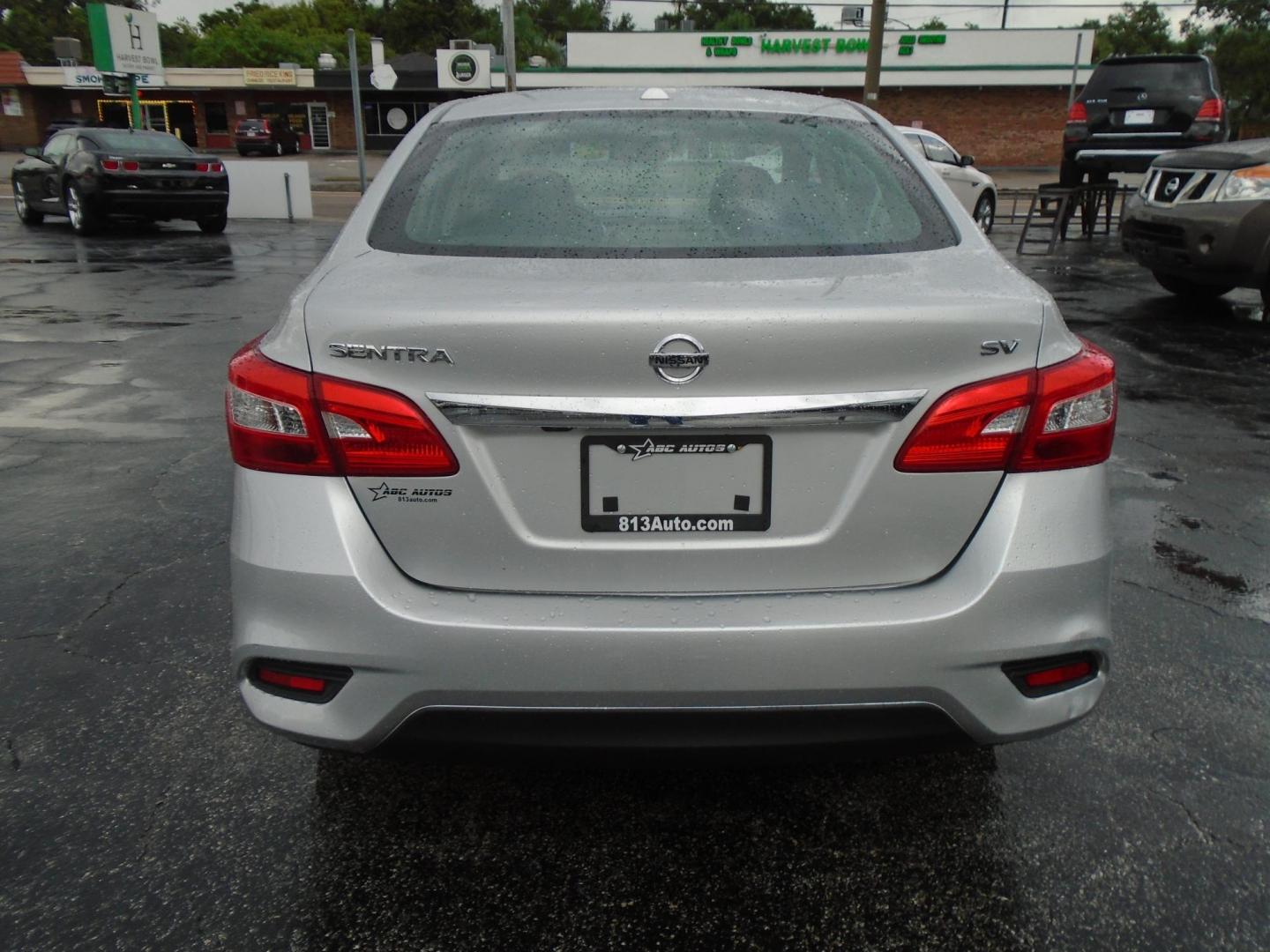 2019 SILVER /Grey Nissan Sentra S CVT (3N1AB7AP1KY) with an 1.8L L4 SFI DOHC 16V engine, CVT transmission, located at 6112 N Florida Avenue, Tampa, FL, 33604, (888) 521-5131, 27.954929, -82.459534 - 499$ DOWN PLUS TAX & TAG. - Photo#4