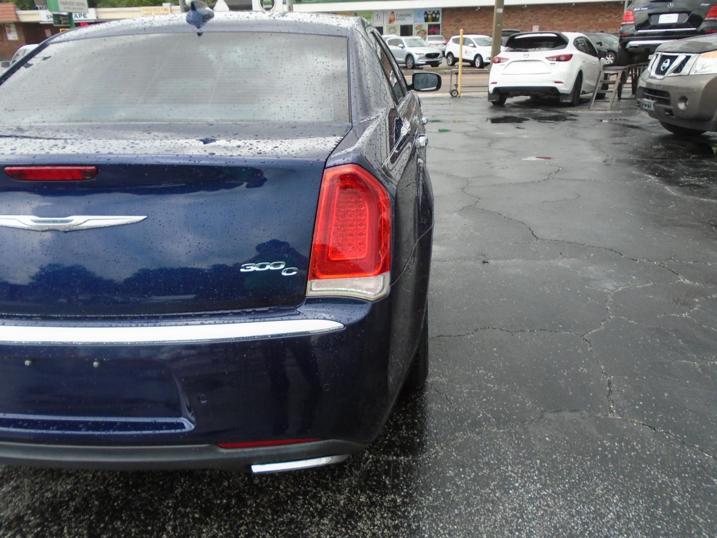 2015 Blue /White Chrysler 300 C RWD (2C3CCAEG1FH) with an 3.6L V6 SOHC 24V engine, 8A transmission, located at 6112 N Florida Avenue, Tampa, FL, 33604, (888) 521-5131, 27.954929, -82.459534 - 499$ down plus tax & tag. - Photo#8