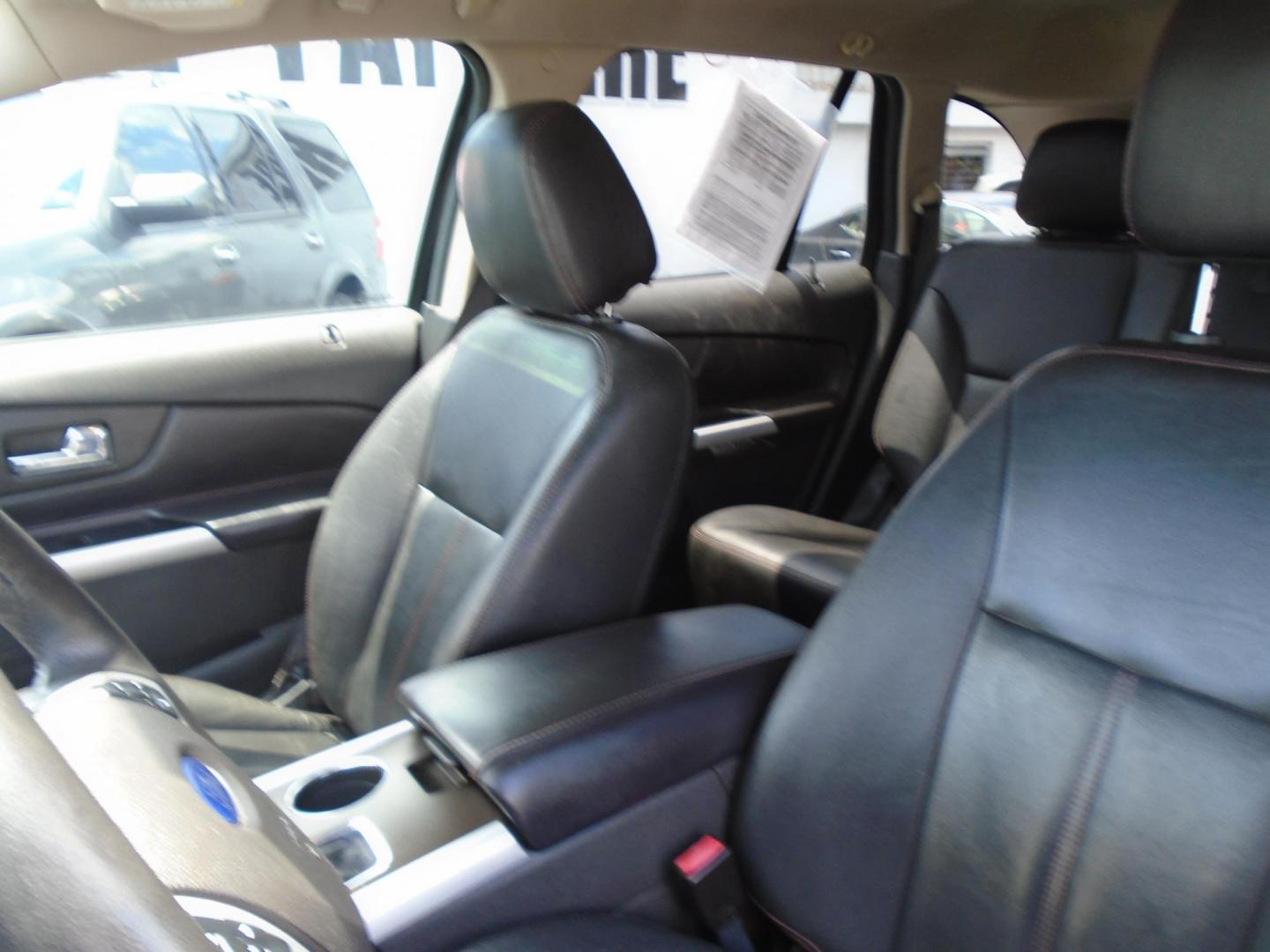 2013 BLACK /Grey Ford Edge SEL FWD (2FMDK3J97DB) with an 2.0L L4 DOHC 16V engine, 6-Speed Automatic transmission, located at 6112 N Florida Avenue, Tampa, FL, 33604, (888) 521-5131, 27.954929, -82.459534 - 499$ down plus tax & tag. - Photo#11