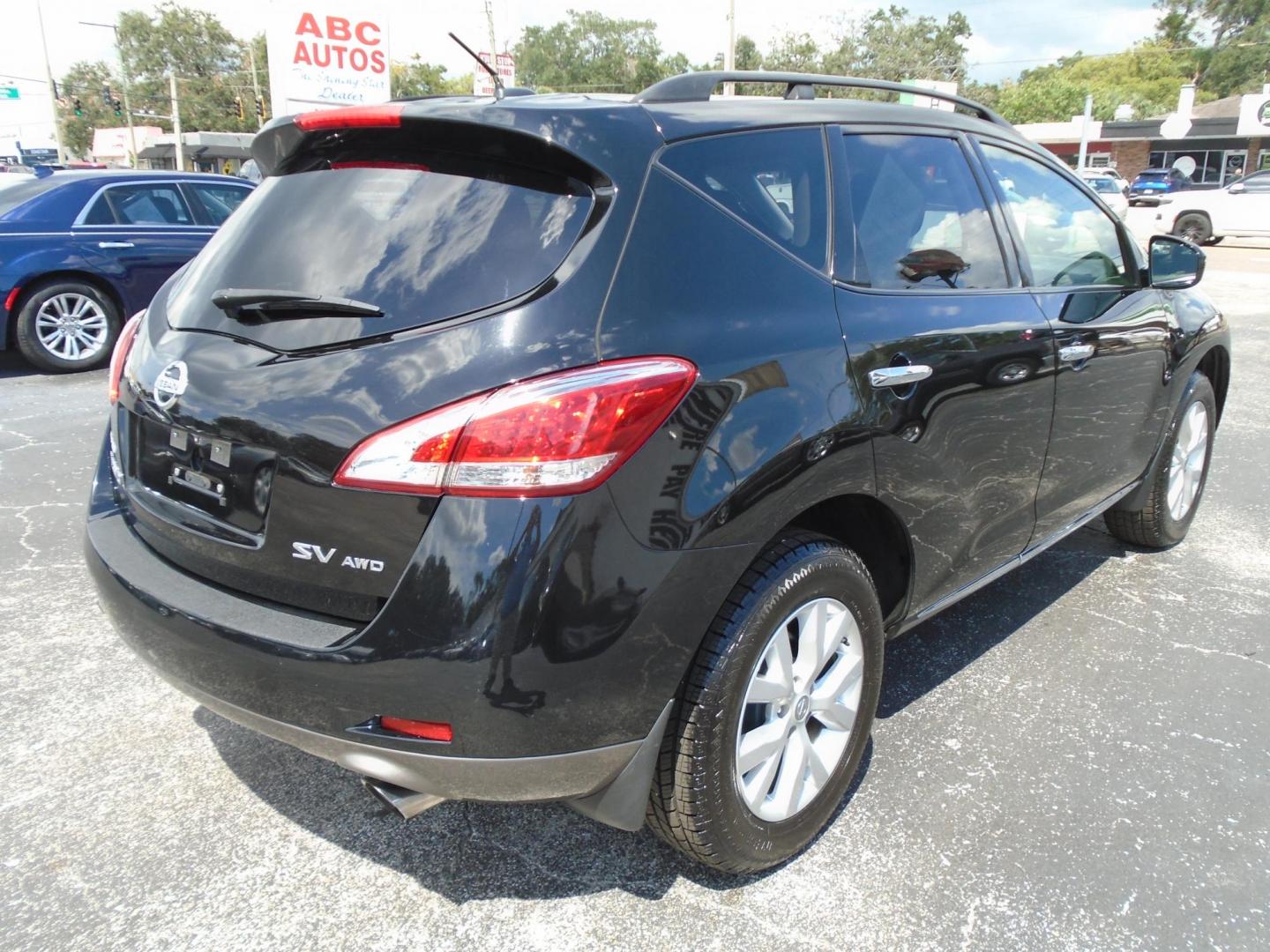 2012 BLACK /Grey Nissan Murano SL AWD (JN8AZ1MW9CW) with an 3.5L V6 DOHC 24V engine, Continuously Variable Transmission transmission, located at 6112 N Florida Avenue, Tampa, FL, 33604, (888) 521-5131, 27.954929, -82.459534 - 499$ down plus tax & tag. - Photo#8