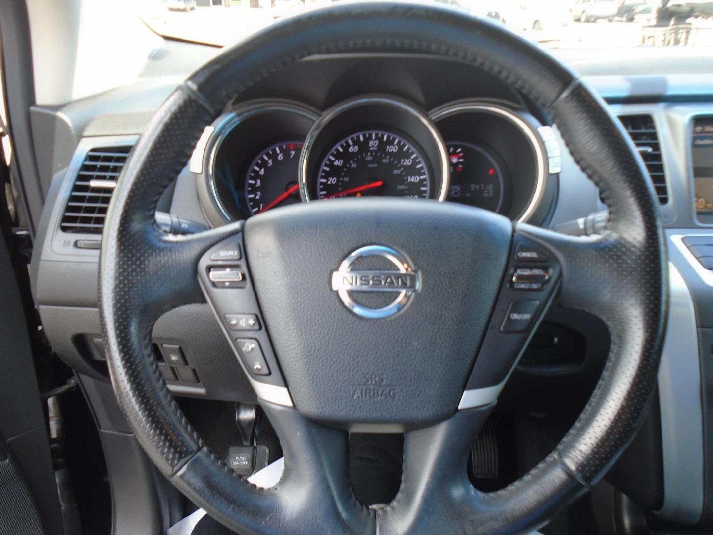 2012 BLACK /Grey Nissan Murano SL AWD (JN8AZ1MW9CW) with an 3.5L V6 DOHC 24V engine, Continuously Variable Transmission transmission, located at 6112 N Florida Avenue, Tampa, FL, 33604, (888) 521-5131, 27.954929, -82.459534 - 499$ down plus tax & tag. - Photo#22