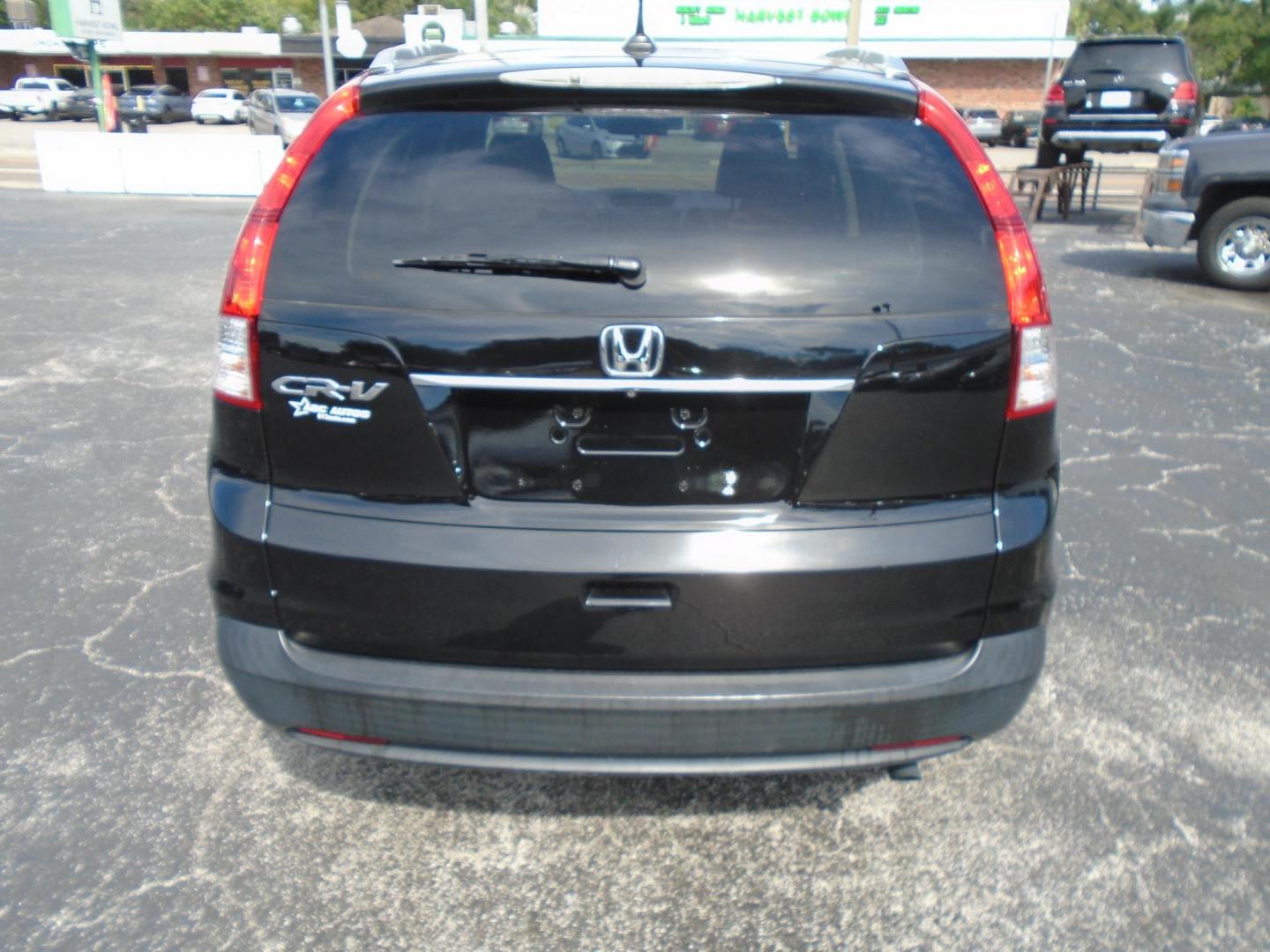 2014 BLACK /Grey Honda CR-V EX-L 2WD 5-Speed AT (2HKRM3H70EH) with an 2.4L L4 DOHC 16V engine, 5-Speed Automatic transmission, located at 6112 N Florida Avenue, Tampa, FL, 33604, (888) 521-5131, 27.954929, -82.459534 - 499$ down plus tax & tag. - Photo#3