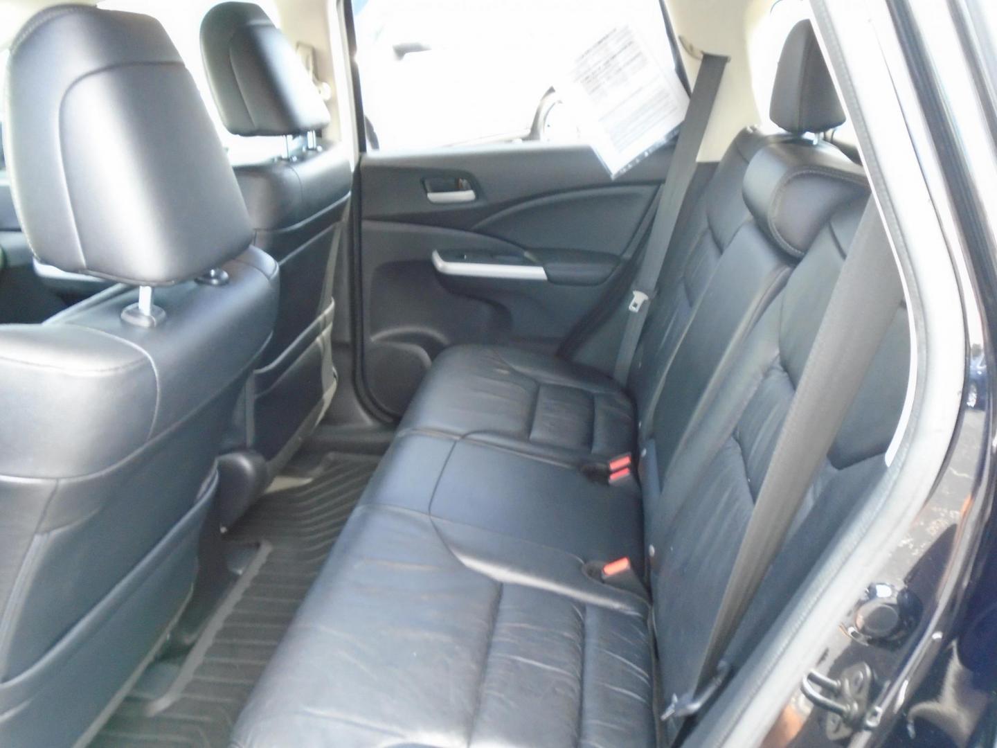 2014 BLACK /Grey Honda CR-V EX-L 2WD 5-Speed AT (2HKRM3H70EH) with an 2.4L L4 DOHC 16V engine, 5-Speed Automatic transmission, located at 6112 N Florida Avenue, Tampa, FL, 33604, (888) 521-5131, 27.954929, -82.459534 - 499$ down plus tax & tag. - Photo#8