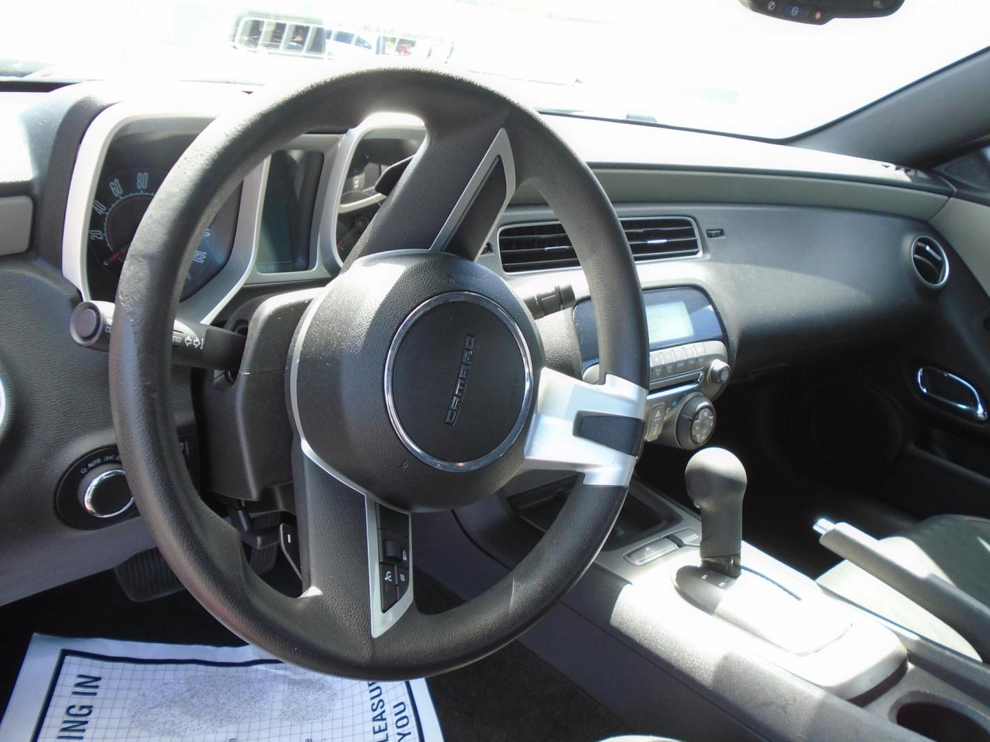 2011 RED /Grey Chevrolet Camaro LS Coupe (2G1FA1ED0B9) with an 3.6L V6 DOHC 24V engine, 6-Speed Automatic transmission, located at 6112 N Florida Avenue, Tampa, FL, 33604, (888) 521-5131, 27.954929, -82.459534 - $499 DOWN PLUS TAX & TAG. - Photo#9
