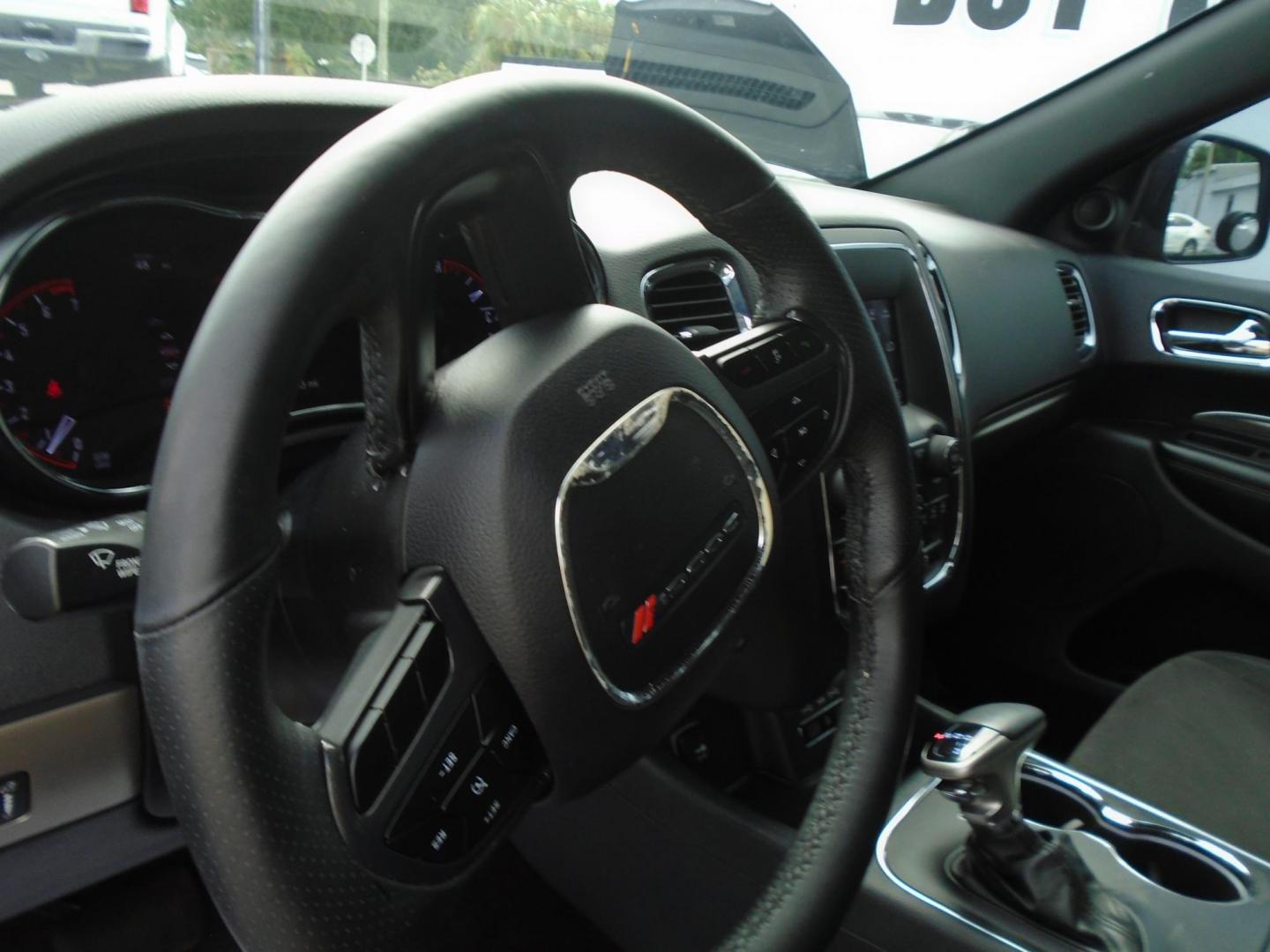 2018 RED /Grey Dodge Durango SXT RWD (1C4RDHAG5JC) with an 3.6L V6 DOHC 24V engine, 8A transmission, located at 6112 N Florida Avenue, Tampa, FL, 33604, (888) 521-5131, 27.954929, -82.459534 - Just $499 down, plus tax and tag. - Photo#9