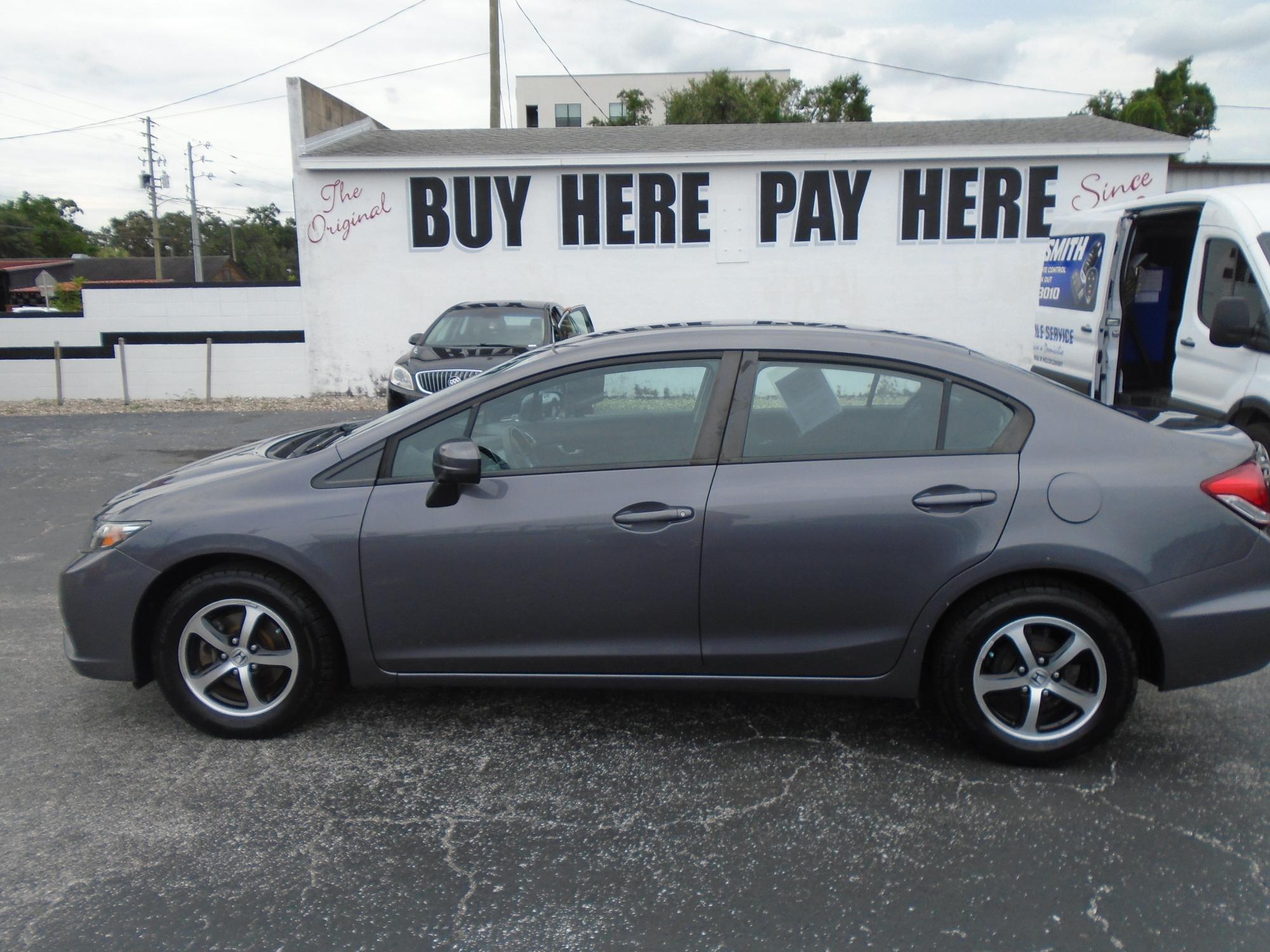 2015 Honda Civic SE Sedan CVT