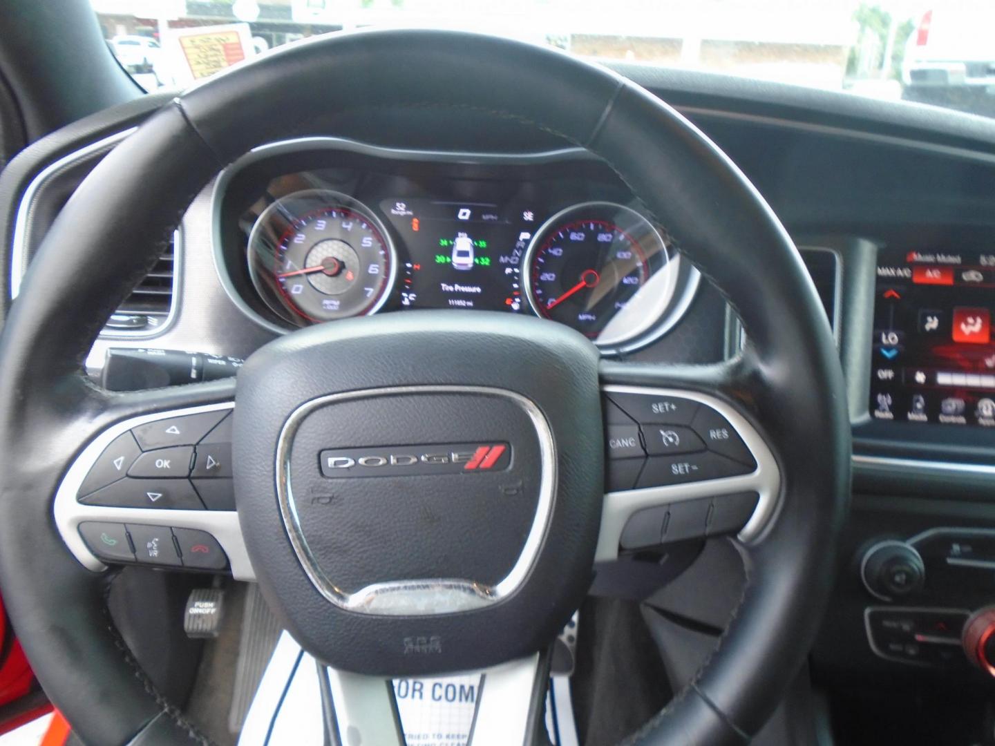 2015 RED /BLACK Dodge Charger SXT (2C3CDXHG9FH) with an 3.6L V6 DOHC 24V engine, 8-Speed Automatic transmission, located at 6112 N Florida Avenue, Tampa, FL, 33604, (888) 521-5131, 27.954929, -82.459534 - Just 499$ down plus tax & tag. - Photo#5
