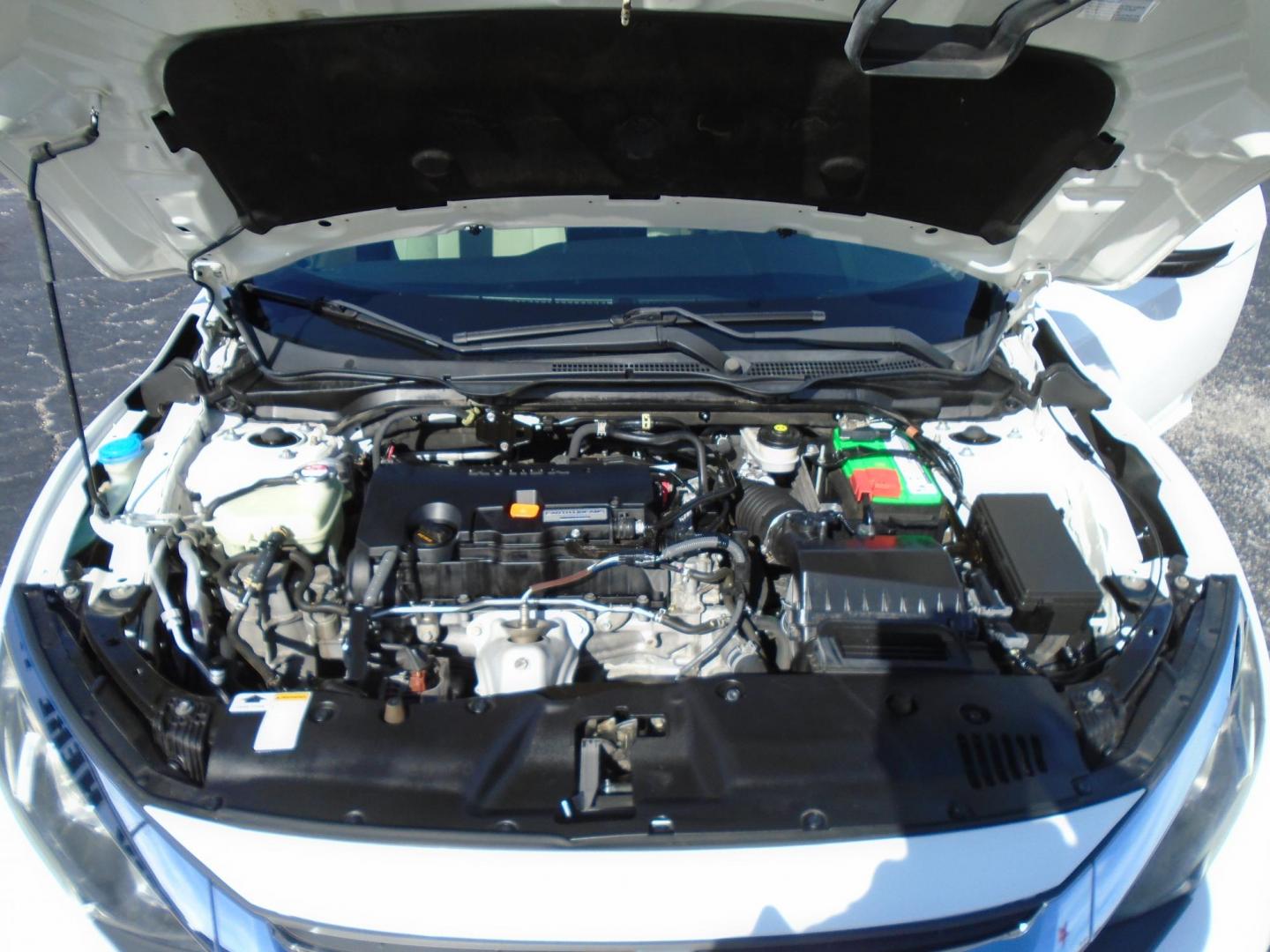 2016 White /Beige Honda Civic LX Sedan CVT (2HGFC2F51GH) with an 2.0L L4 DOHC 16V engine, CVT transmission, located at 6112 N Florida Avenue, Tampa, FL, 33604, (888) 521-5131, 27.954929, -82.459534 - 499$ down plus tax & tag. - Photo#14