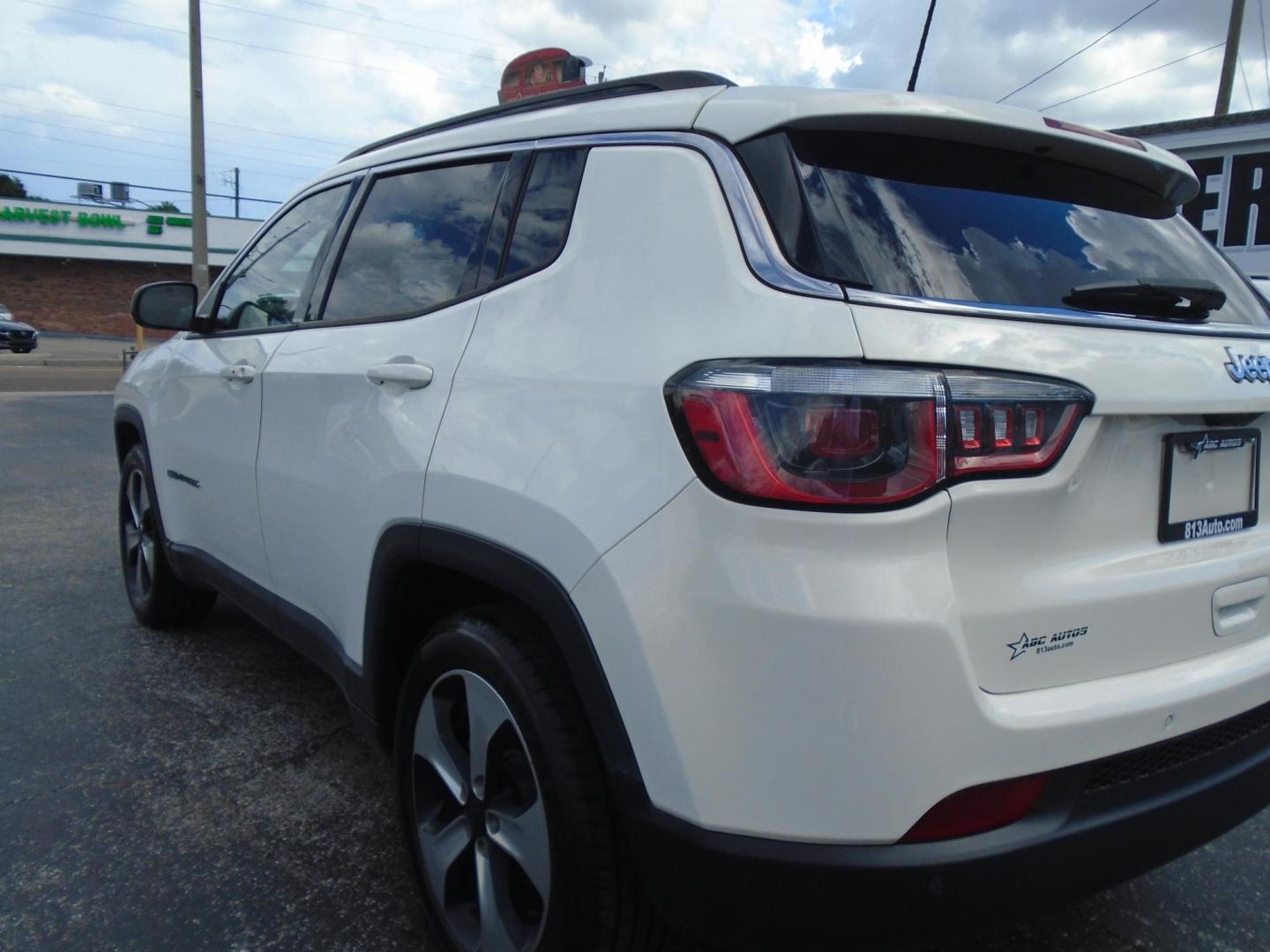 2017 White /WHITE & BLACK Jeep Compass Sport FWD (3C4NJCBB3HT) with an 2.4L L4 DOHC 16V engine, located at 6112 N Florida Avenue, Tampa, FL, 33604, (888) 521-5131, 27.954929, -82.459534 - 499$ DOWN PLUS TAX & TAG. - Photo#10