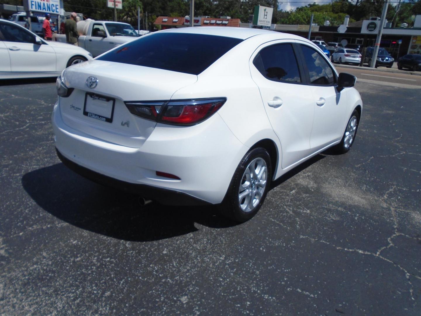 2017 White /Grey & blue Scion Yaris iA 6M (3MYDLBYV1HY) with an 1.5L L4 DOHC 16V engine, 6M transmission, located at 6112 N Florida Avenue, Tampa, FL, 33604, (888) 521-5131, 27.954929, -82.459534 - 499$ down plus tax & tag. - Photo#5
