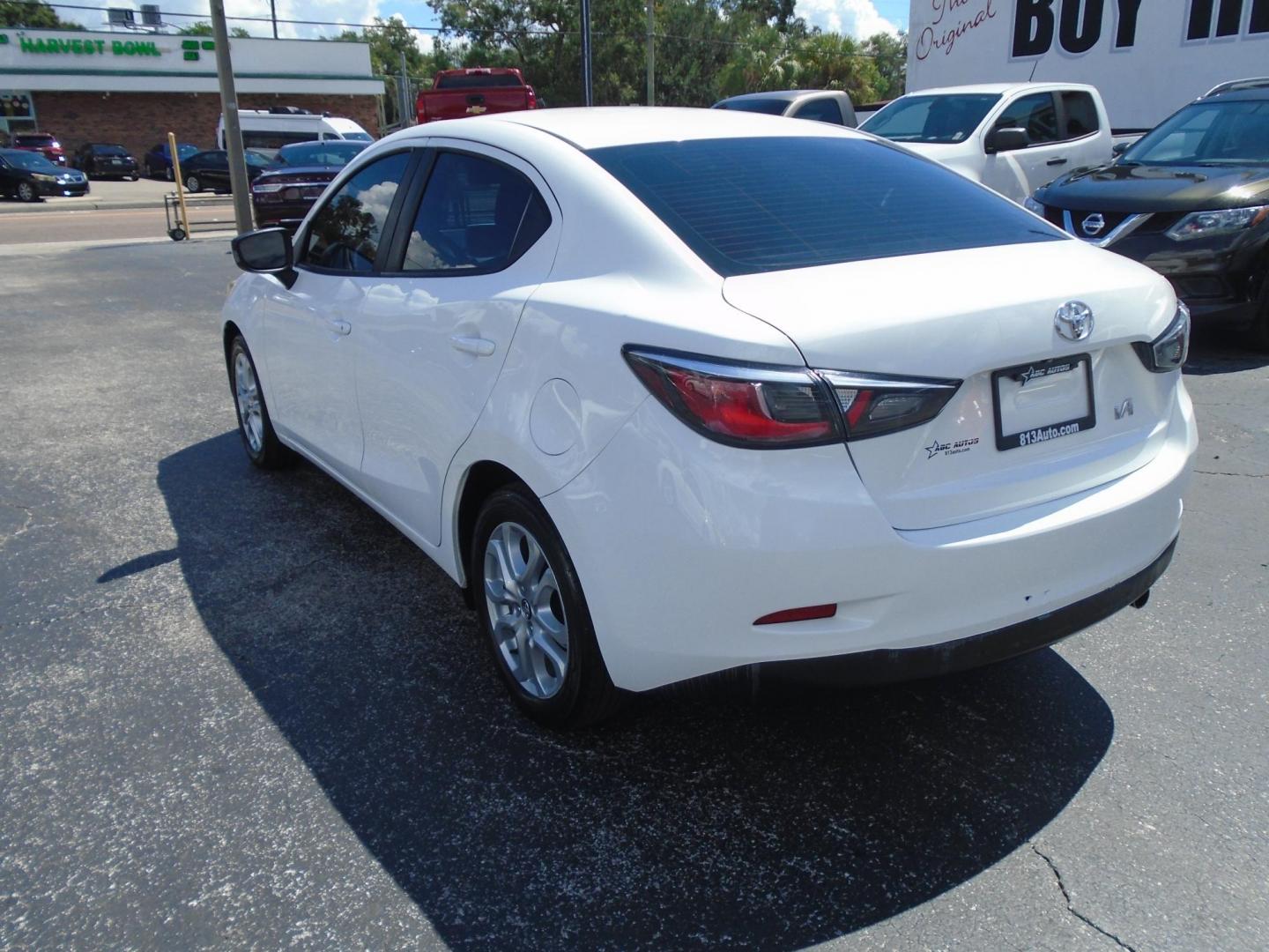2017 White /Grey & blue Scion Yaris iA 6M (3MYDLBYV1HY) with an 1.5L L4 DOHC 16V engine, 6M transmission, located at 6112 N Florida Avenue, Tampa, FL, 33604, (888) 521-5131, 27.954929, -82.459534 - 499$ down plus tax & tag. - Photo#4