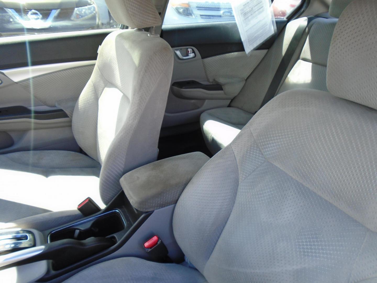 2015 GRAY /Beige Honda Civic Hybrid CVT (19XFB4F29FE) with an 1.5L L4 SOHC 8V HYBRID engine, CVT transmission, located at 6112 N Florida Avenue, Tampa, FL, 33604, (888) 521-5131, 27.954929, -82.459534 - 499$ down plus tax & tag. - Photo#12
