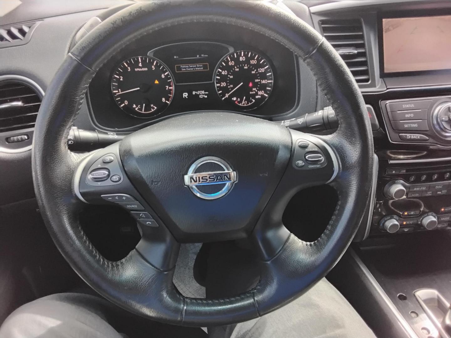 2015 GRAY /Grey Nissan Pathfinder S 2WD (5N1AR2MN1FC) with an 3.5L V6 DOHC 24V engine, Continuously Variable Transmission transmission, located at 6112 N Florida Avenue, Tampa, FL, 33604, (888) 521-5131, 27.954929, -82.459534 - 499$ DOWN PLUS TAX & TAG. - Photo#10