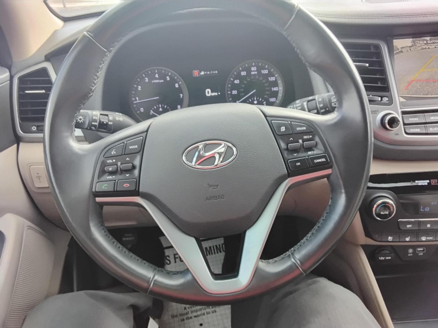 2016 White /Beige Hyundai Tucson Eco (KM8J33A25GU) with an 1.6L L4 DOHC 16V engine, 7A transmission, located at 6112 N Florida Avenue, Tampa, FL, 33604, (888) 521-5131, 27.954929, -82.459534 - 499$ down plus tax & tag. - Photo#10
