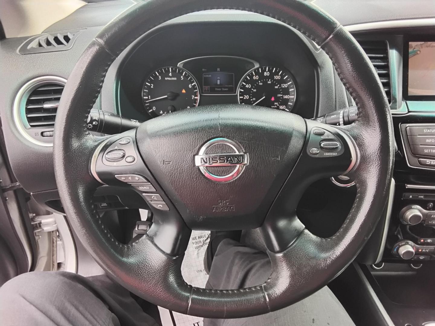 2016 SILVER /Grey Nissan Pathfinder S 2WD (5N1AR2MN9GC) with an 3.5L V6 DOHC 24V engine, CVT transmission, located at 6112 N Florida Avenue, Tampa, FL, 33604, (888) 521-5131, 27.954929, -82.459534 - 499$ down plus tax & tag. - Photo#10