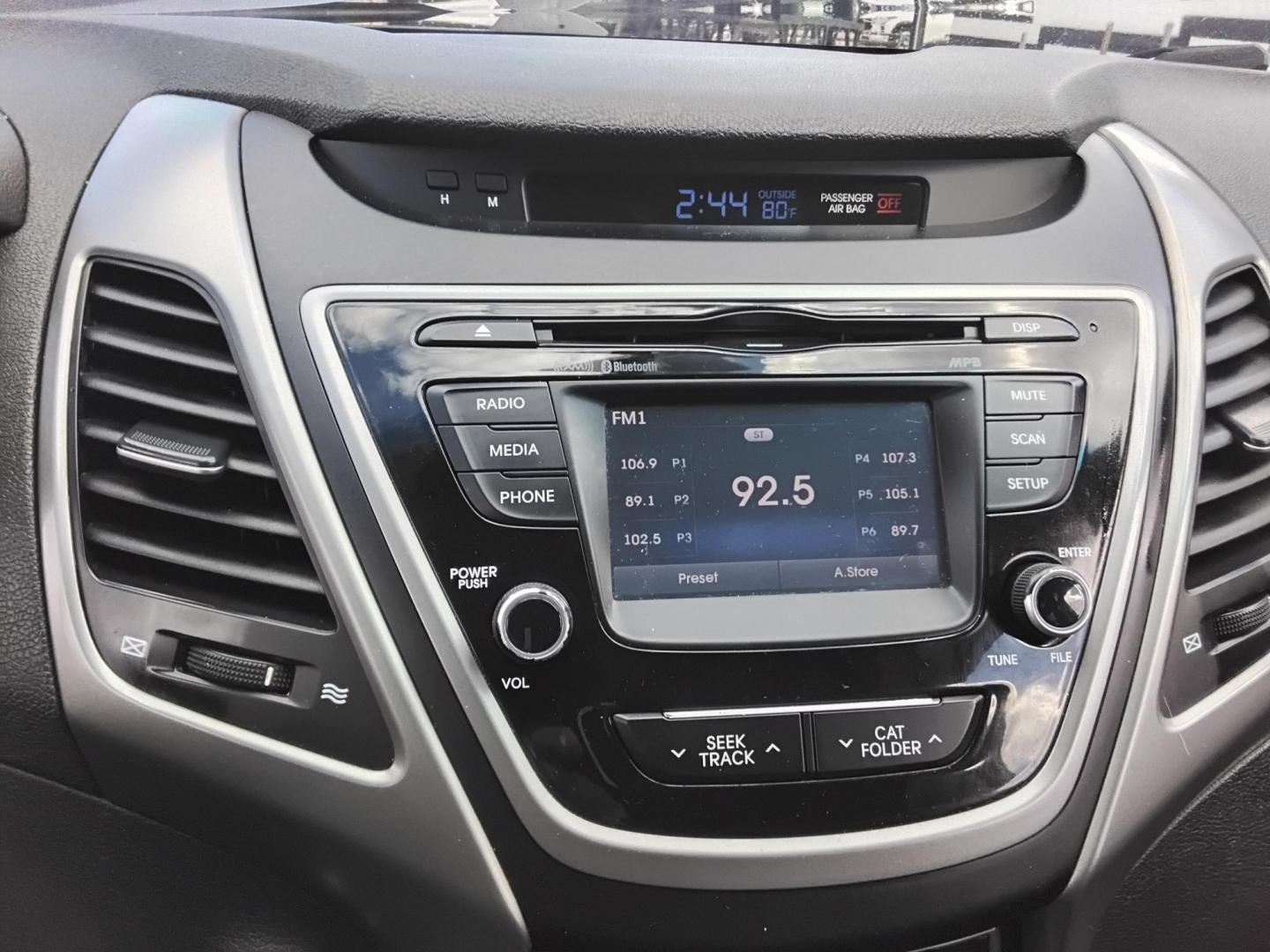 2016 SILVER /Grey Hyundai Elantra Limited (5NPDH4AE3GH) with an 1.8L L4 DOHC 16V engine, 6-Speed Automatic transmission, located at 6112 N Florida Avenue, Tampa, FL, 33604, (888) 521-5131, 27.954929, -82.459534 - 499$ DOWN PLUS TAX & TAG. - Photo#15