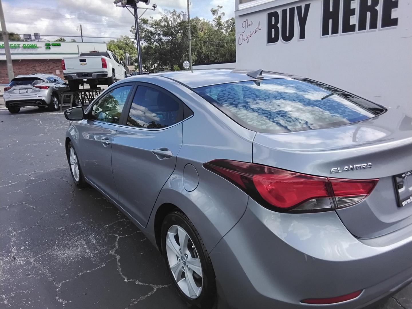 2016 SILVER /Grey Hyundai Elantra Limited (5NPDH4AE3GH) with an 1.8L L4 DOHC 16V engine, 6-Speed Automatic transmission, located at 6112 N Florida Avenue, Tampa, FL, 33604, (888) 521-5131, 27.954929, -82.459534 - 499$ DOWN PLUS TAX & TAG. - Photo#7