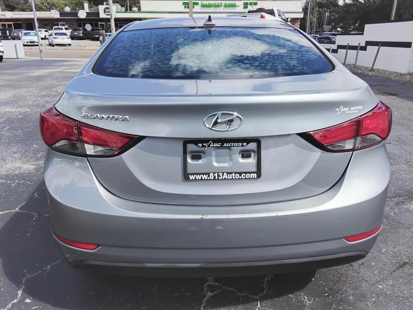 2016 SILVER /Grey Hyundai Elantra Limited (5NPDH4AE3GH) with an 1.8L L4 DOHC 16V engine, 6-Speed Automatic transmission, located at 6112 N Florida Avenue, Tampa, FL, 33604, (888) 521-5131, 27.954929, -82.459534 - 499$ DOWN PLUS TAX & TAG. - Photo#8
