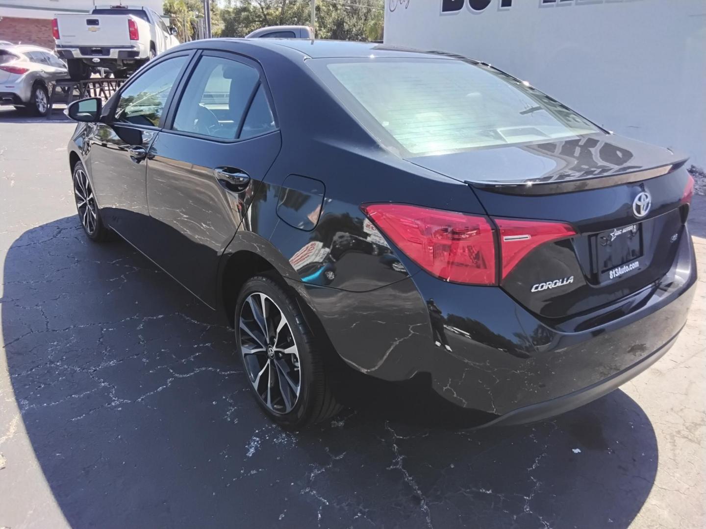 2017 BLACK /Grey Toyota Corolla L CVT (2T1BURHE6HC) with an 1.8L L4 DOHC 16V engine, CVT transmission, located at 6112 N Florida Avenue, Tampa, FL, 33604, (888) 521-5131, 27.954929, -82.459534 - 499$ DOWN PLUS TAX & TAG. - Photo#7