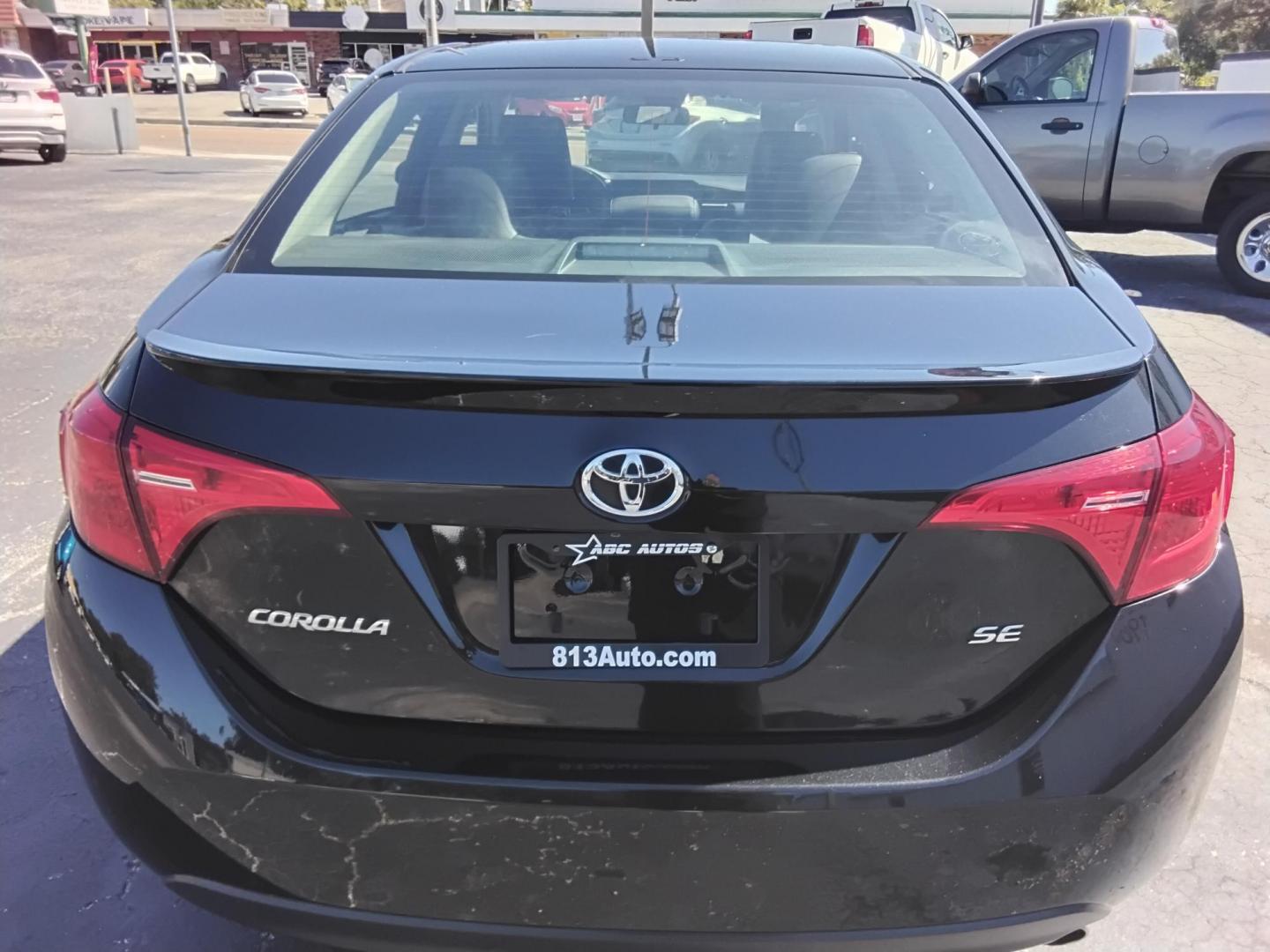2017 BLACK /Grey Toyota Corolla L CVT (2T1BURHE6HC) with an 1.8L L4 DOHC 16V engine, CVT transmission, located at 6112 N Florida Avenue, Tampa, FL, 33604, (888) 521-5131, 27.954929, -82.459534 - 499$ DOWN PLUS TAX & TAG. - Photo#6